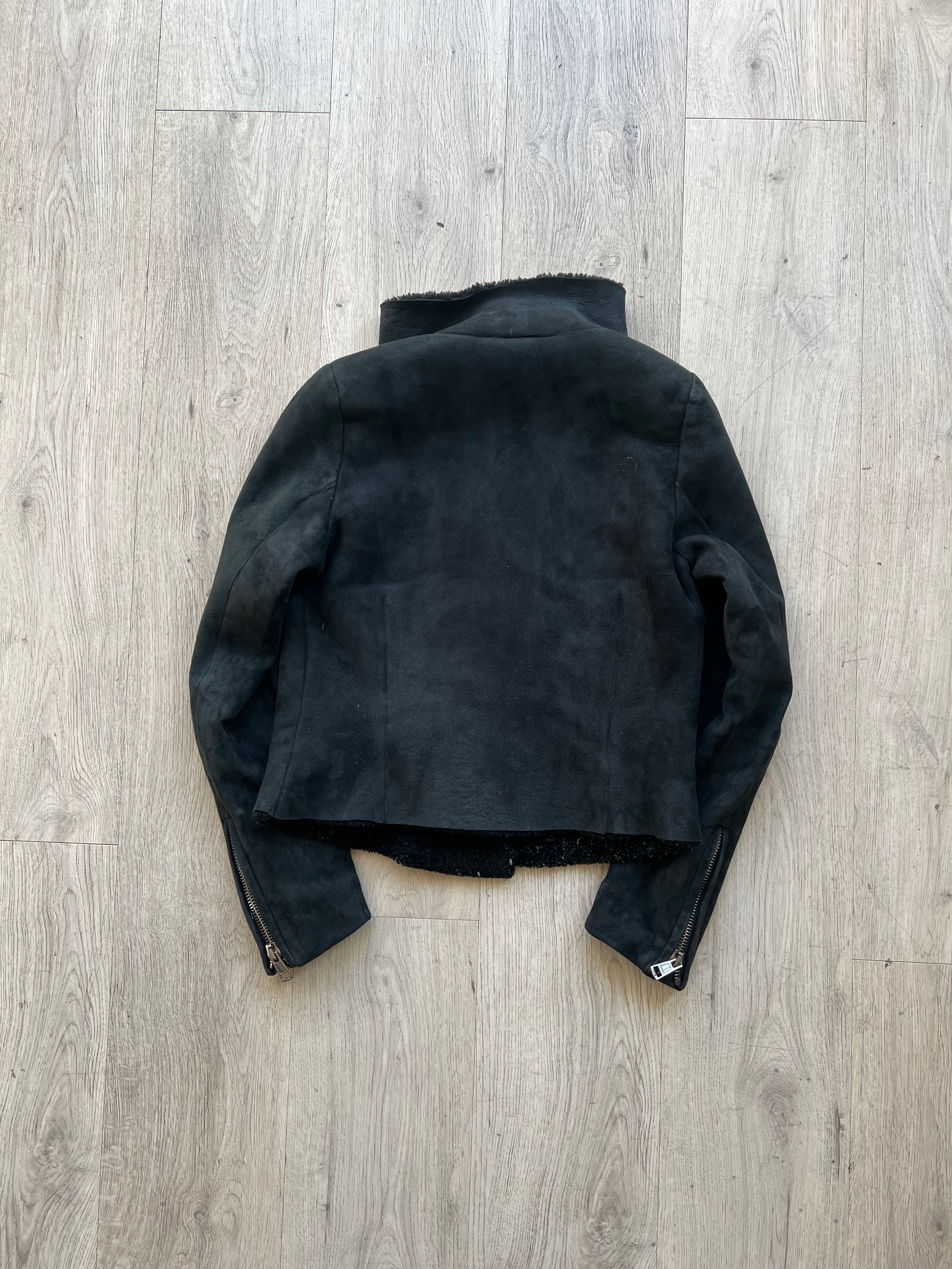 10sei0Otto Shearling Leather Biker Jacket