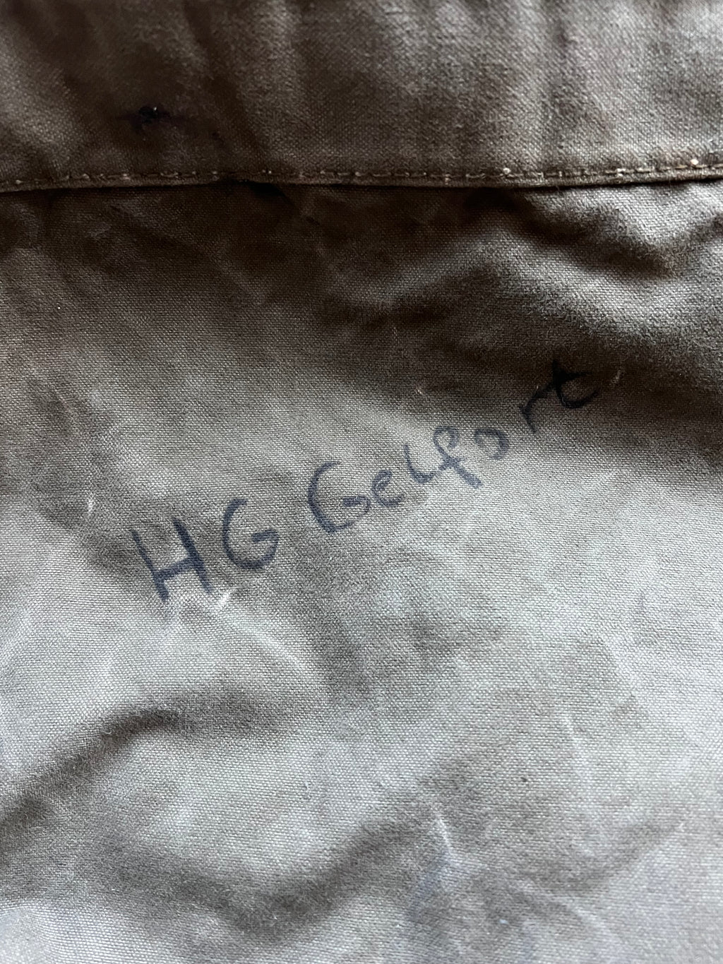 Vintage German Military Backpack "Seesack"