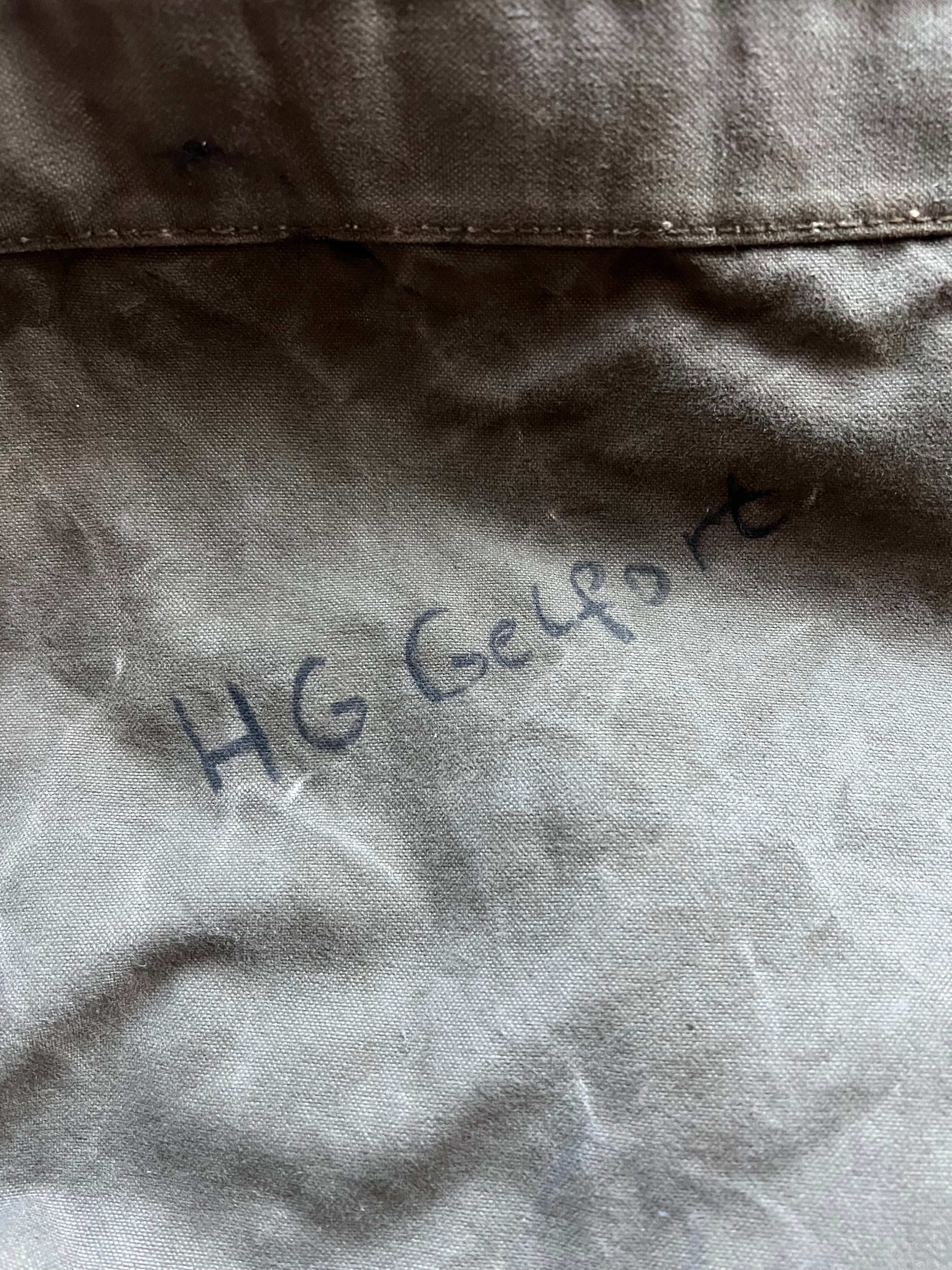 Vintage German Military Backpack "Seesack"