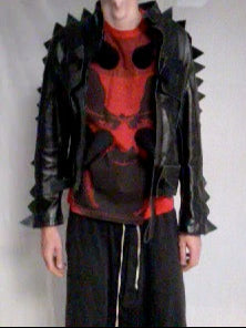 Walter van Beirendonck  "Evil Walter" T-shirt with spikes