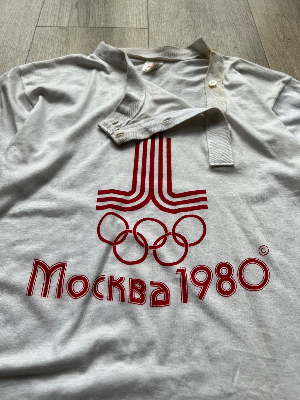 Vintage Olympics 1980 Moscow T-shirt
