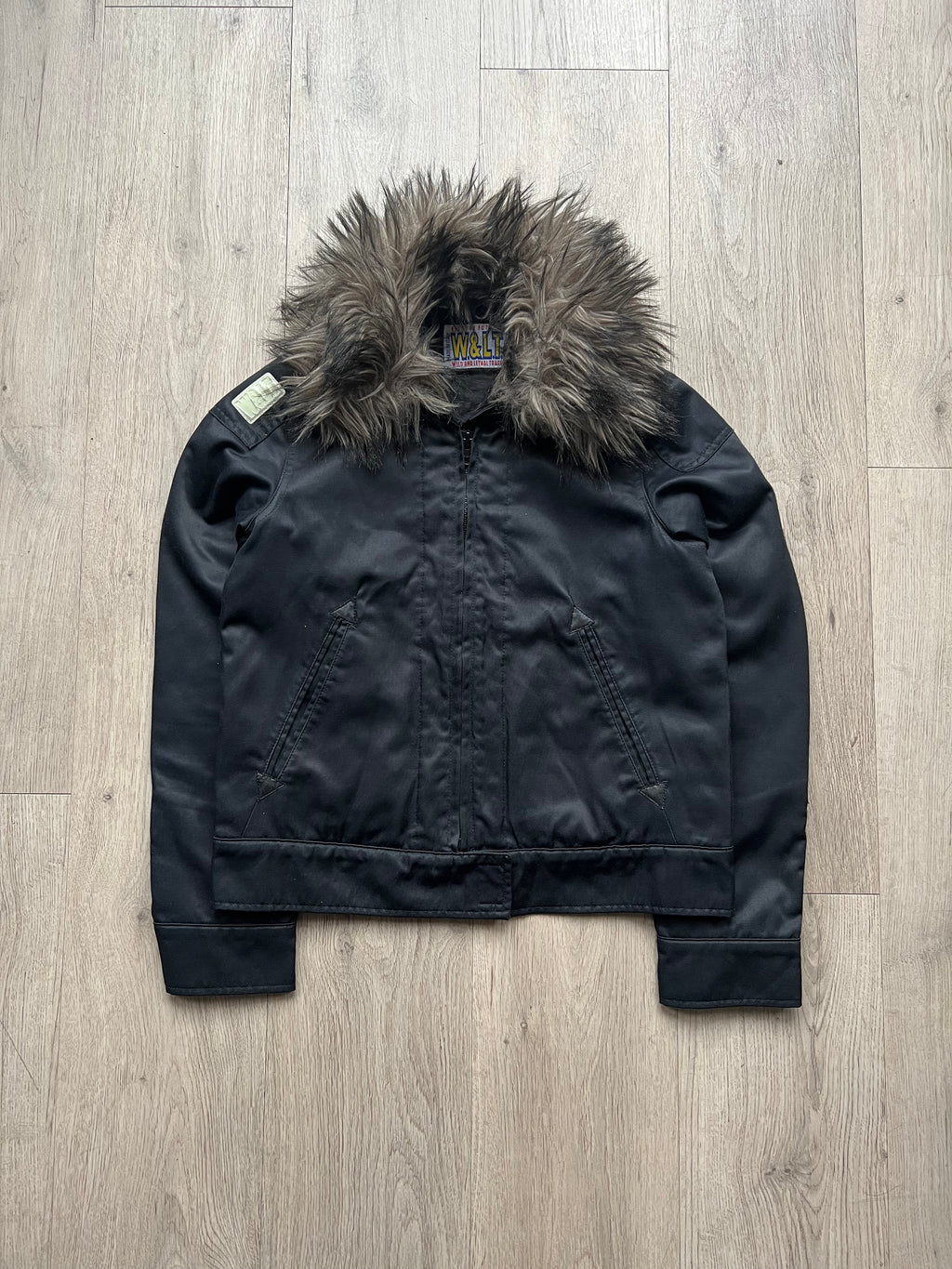 Walter van Beirendonck W and LT fake fur Jacket