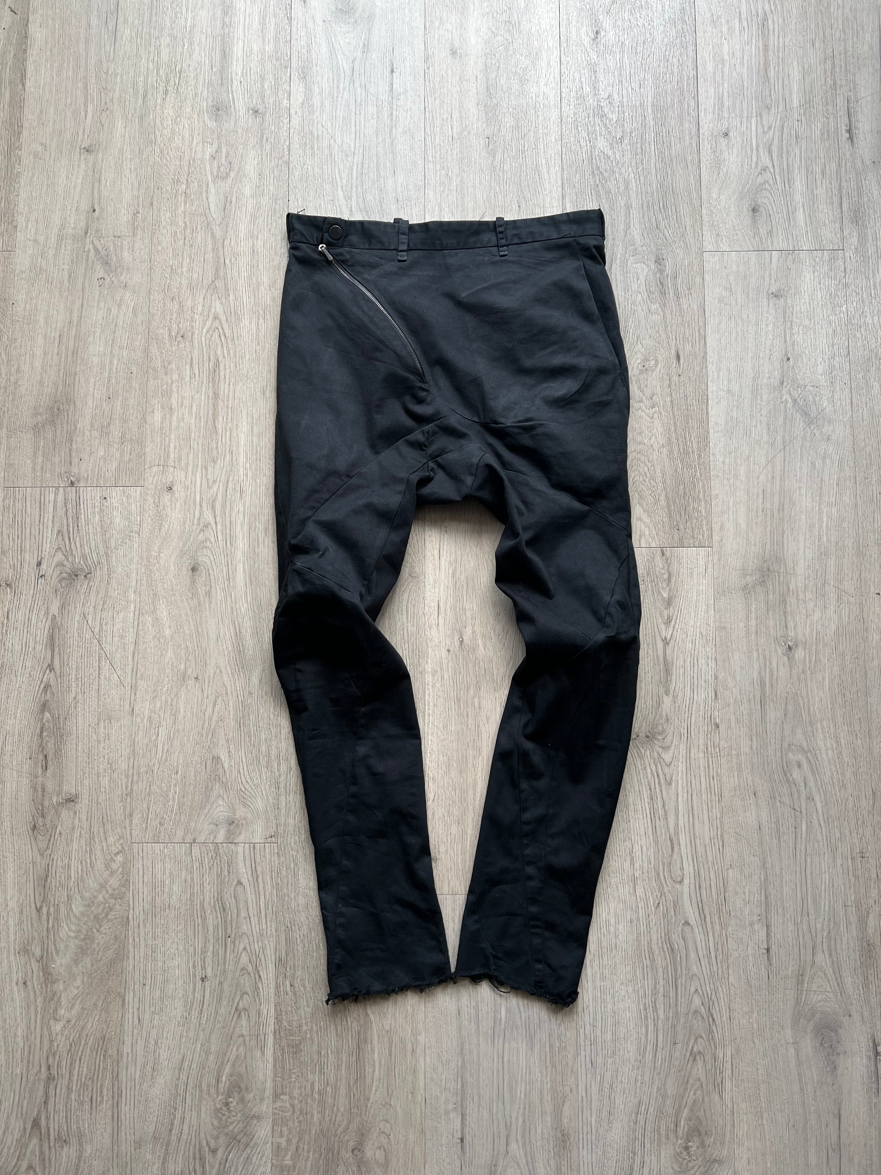 Leon Emanuel Blanck Distortion low crotch pants
