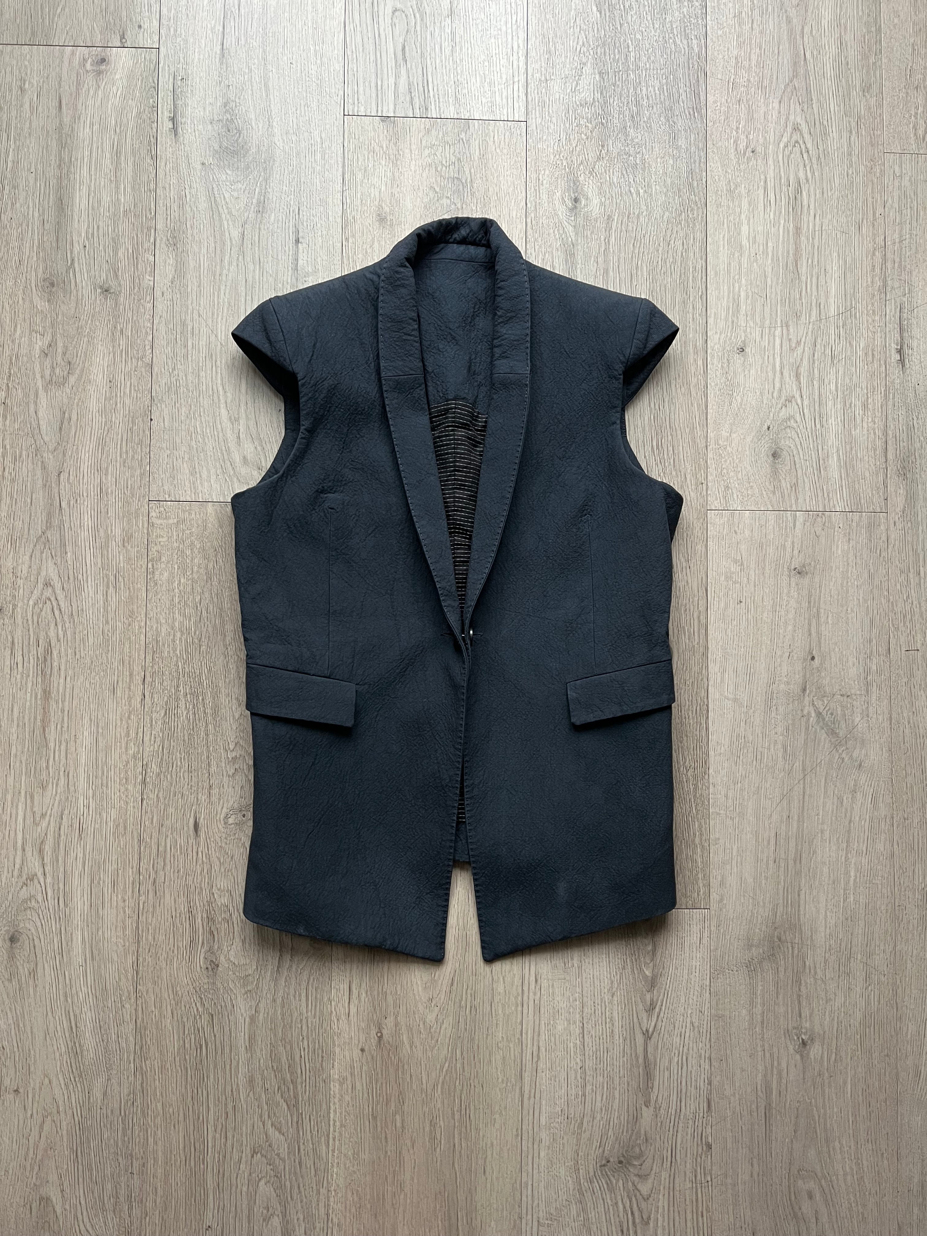 Boris Bidjan Saberi sleeveless Blazer Vest