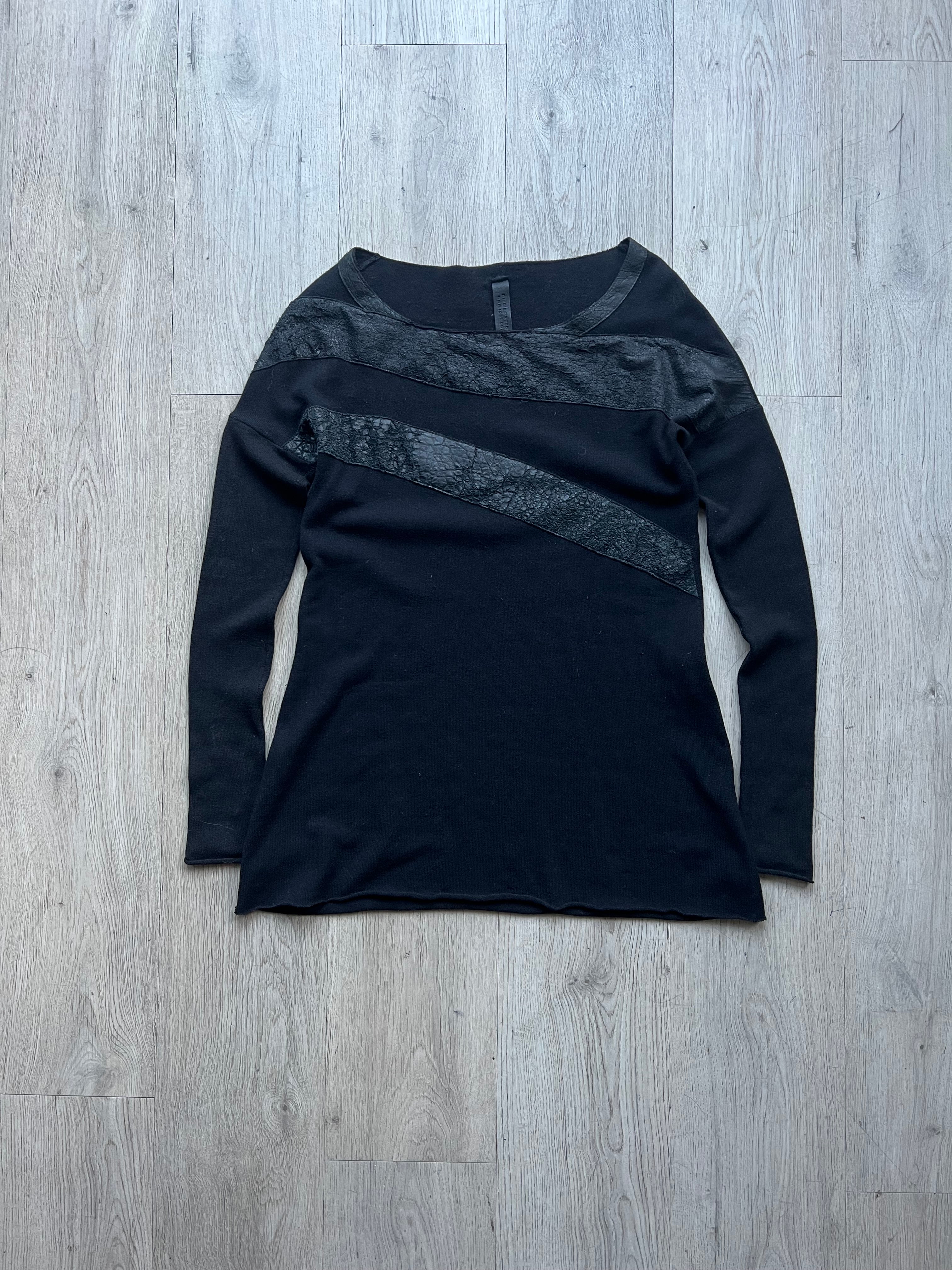 10sei0Otto Blistered Calf Leather Longsleeve