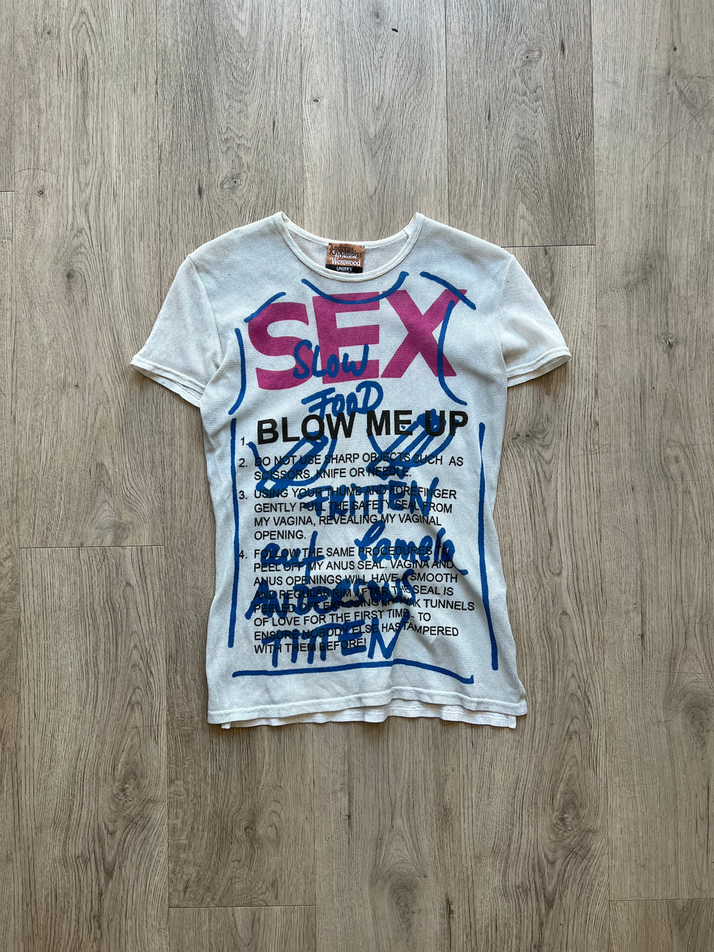 Vivienne Westwood SEX Mesh T-Shirt