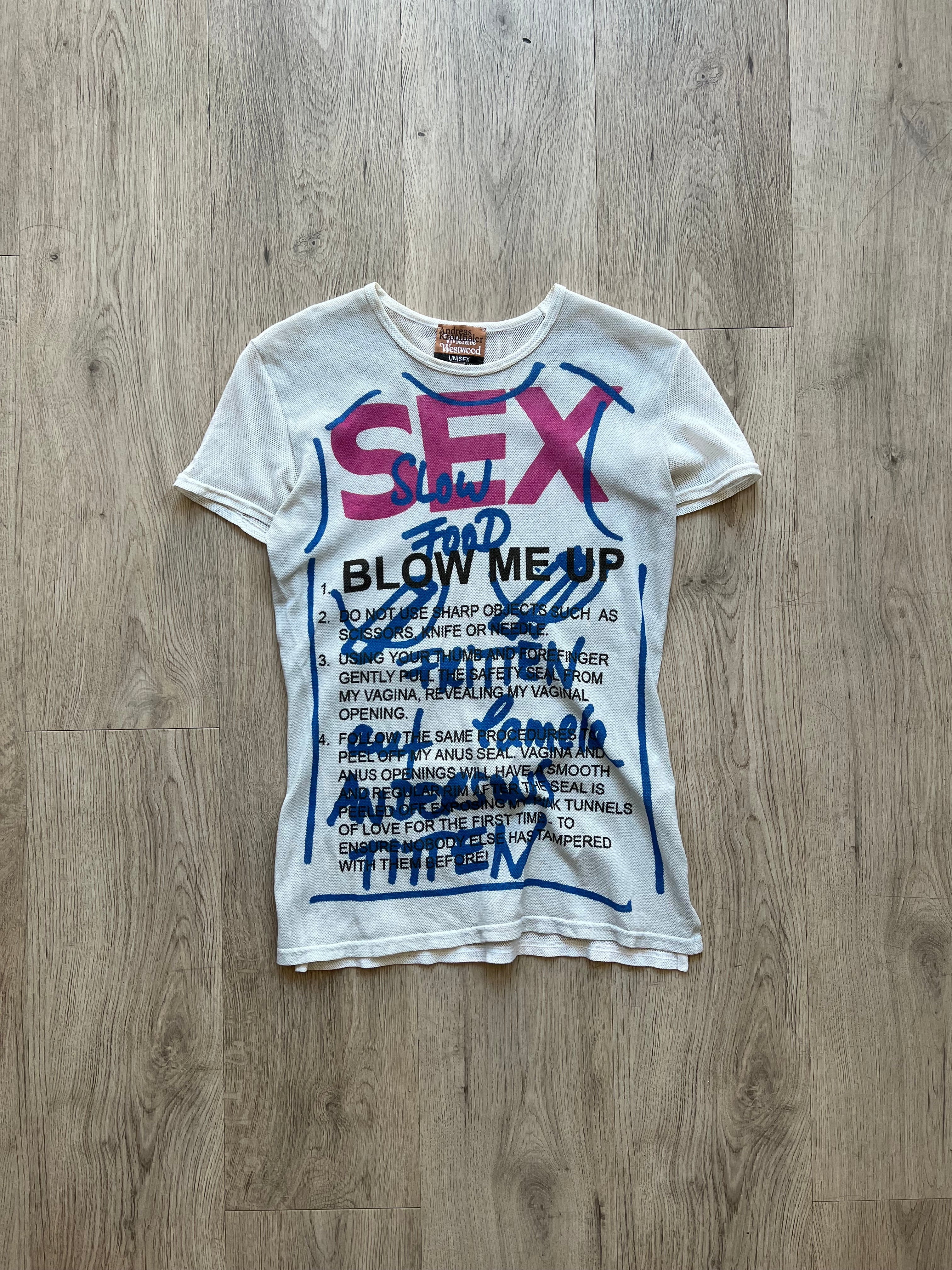 Vivienne Westwood SEX Mesh T-Shirt