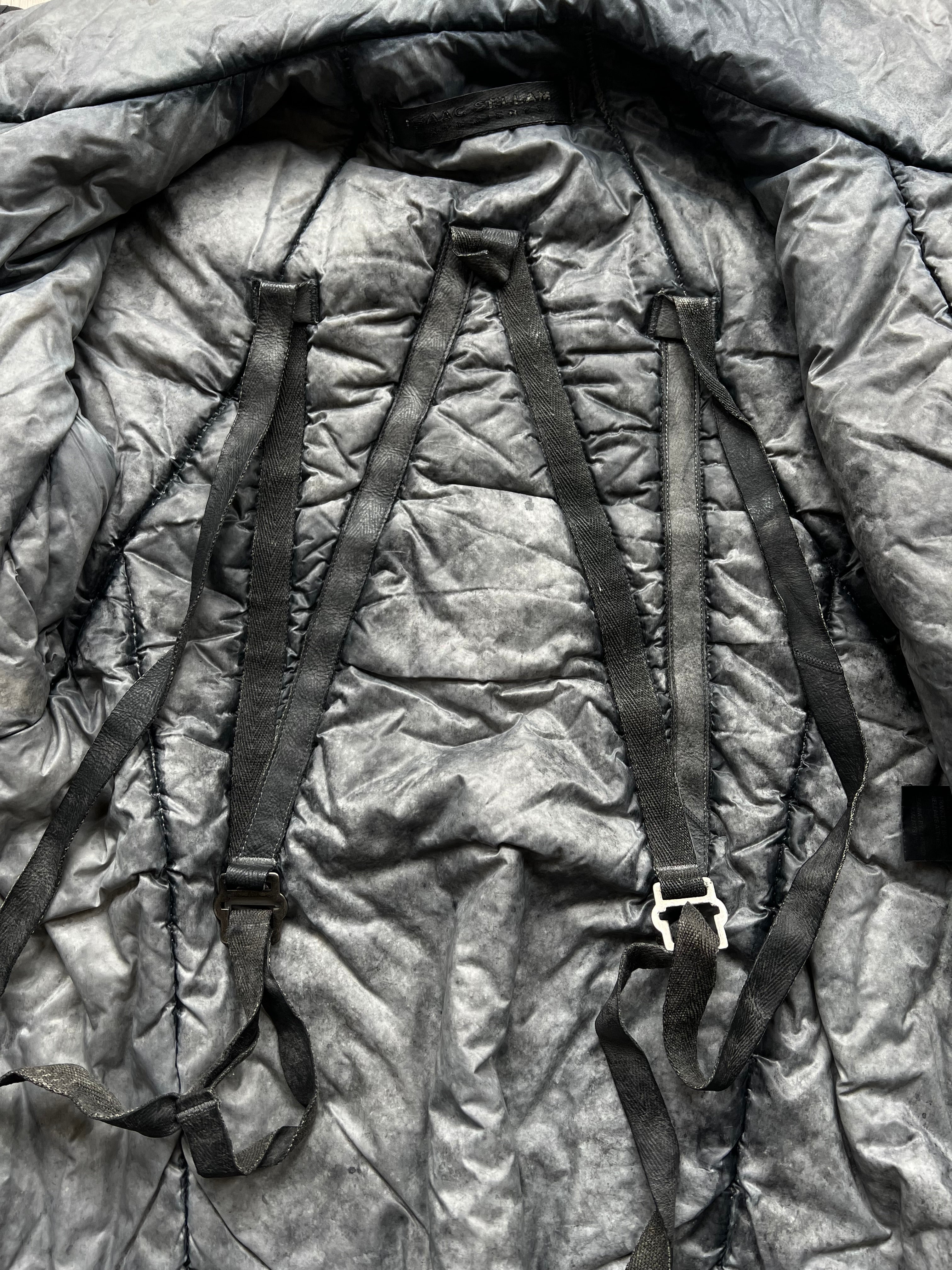 Isaac Sellam Leather jacket with down filling