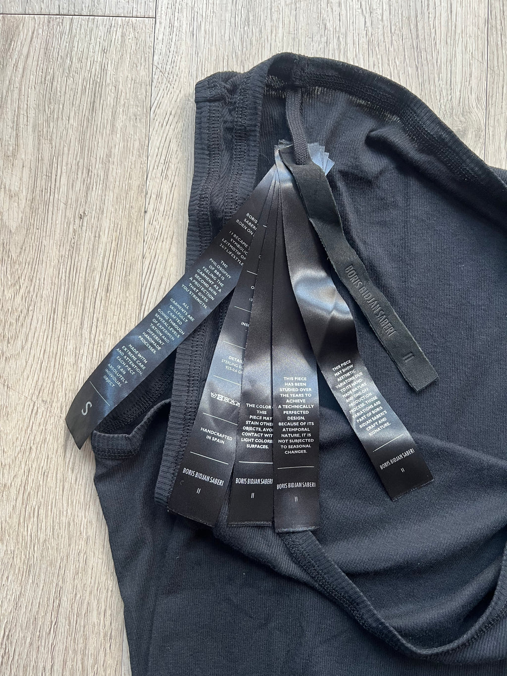 Boris Bidjan Saberi Sleeves top