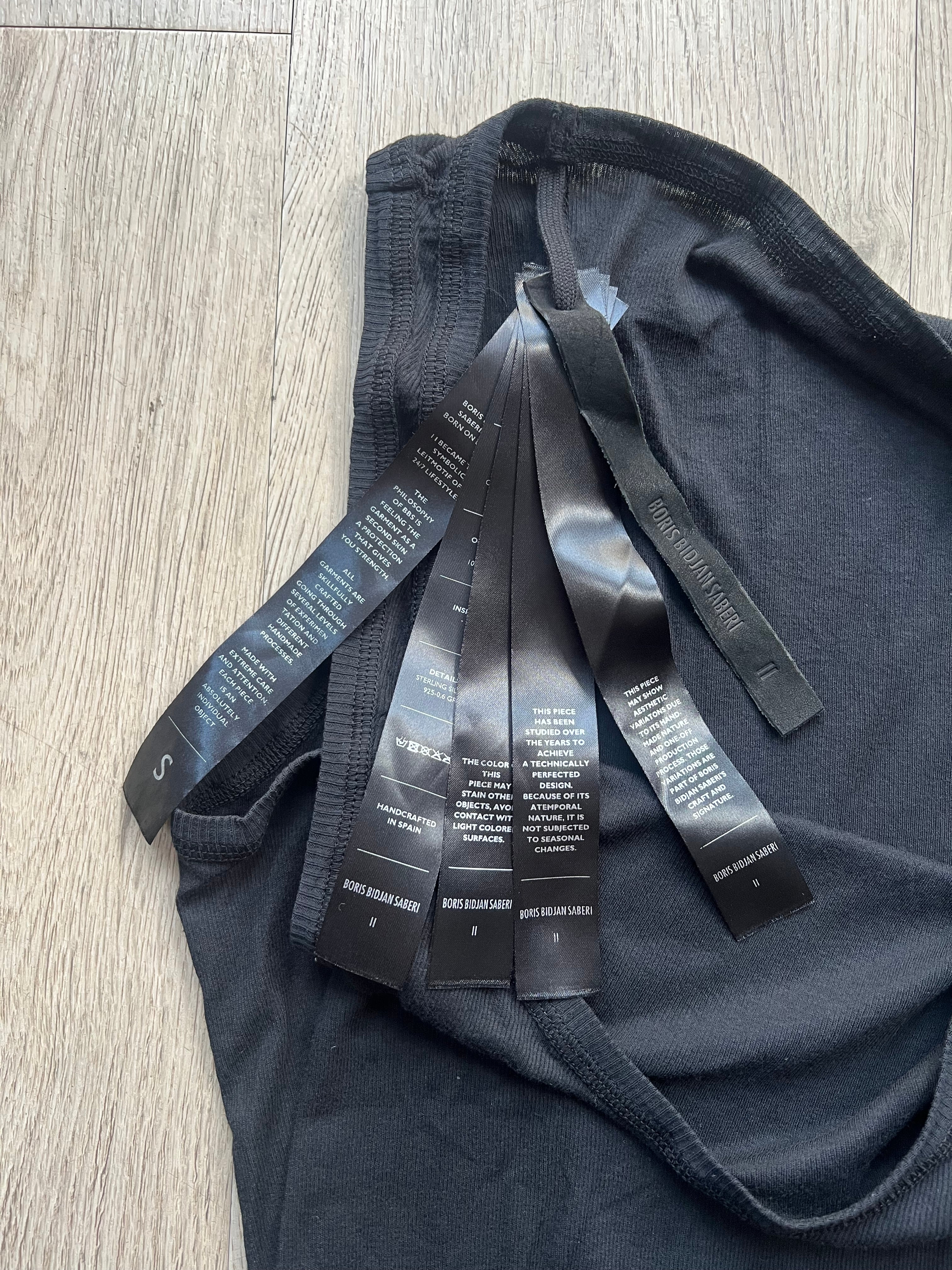 Boris Bidjan Saberi Sleeves top