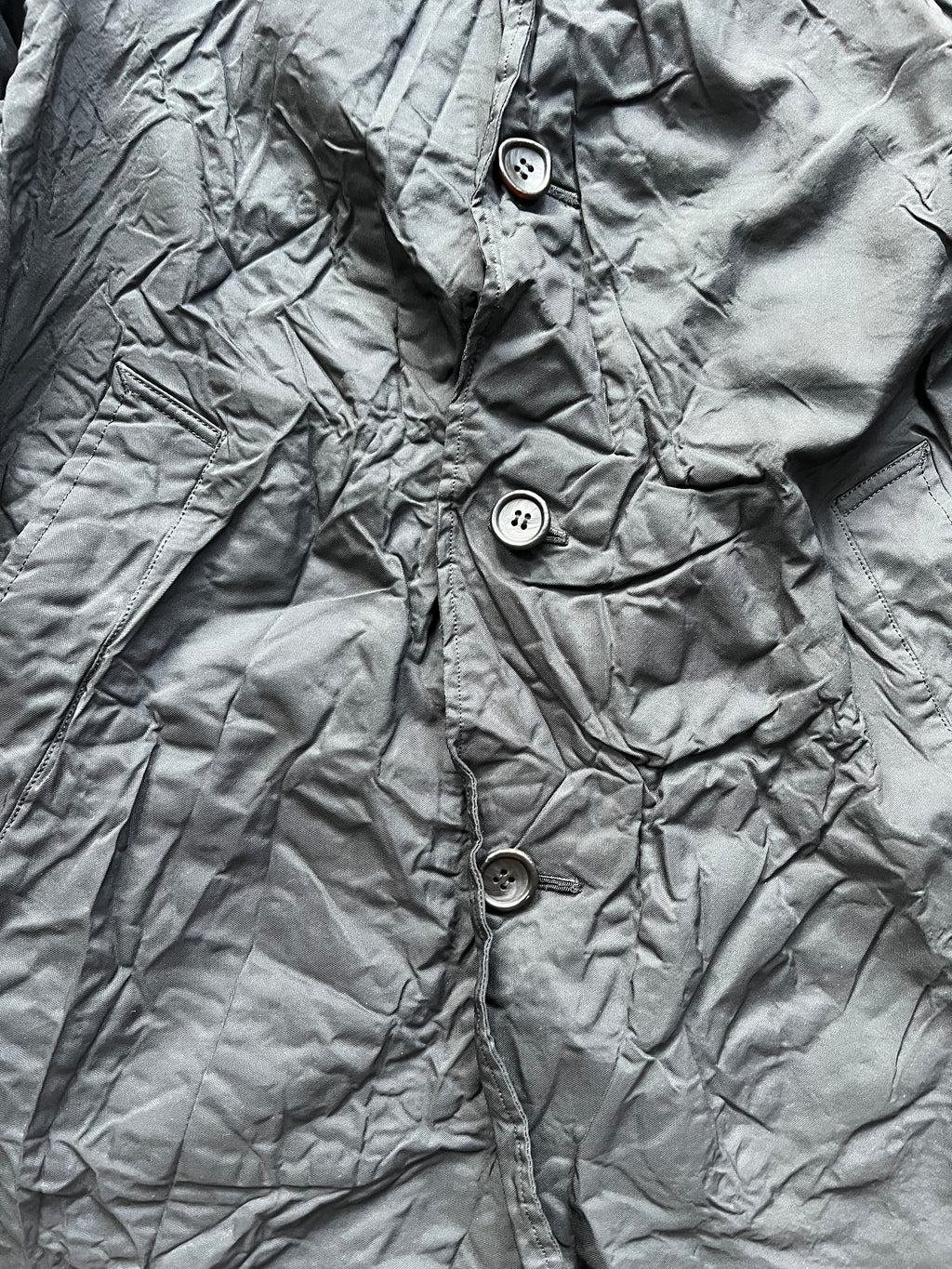 Comme des Garçon Homme wrinkled Jacket