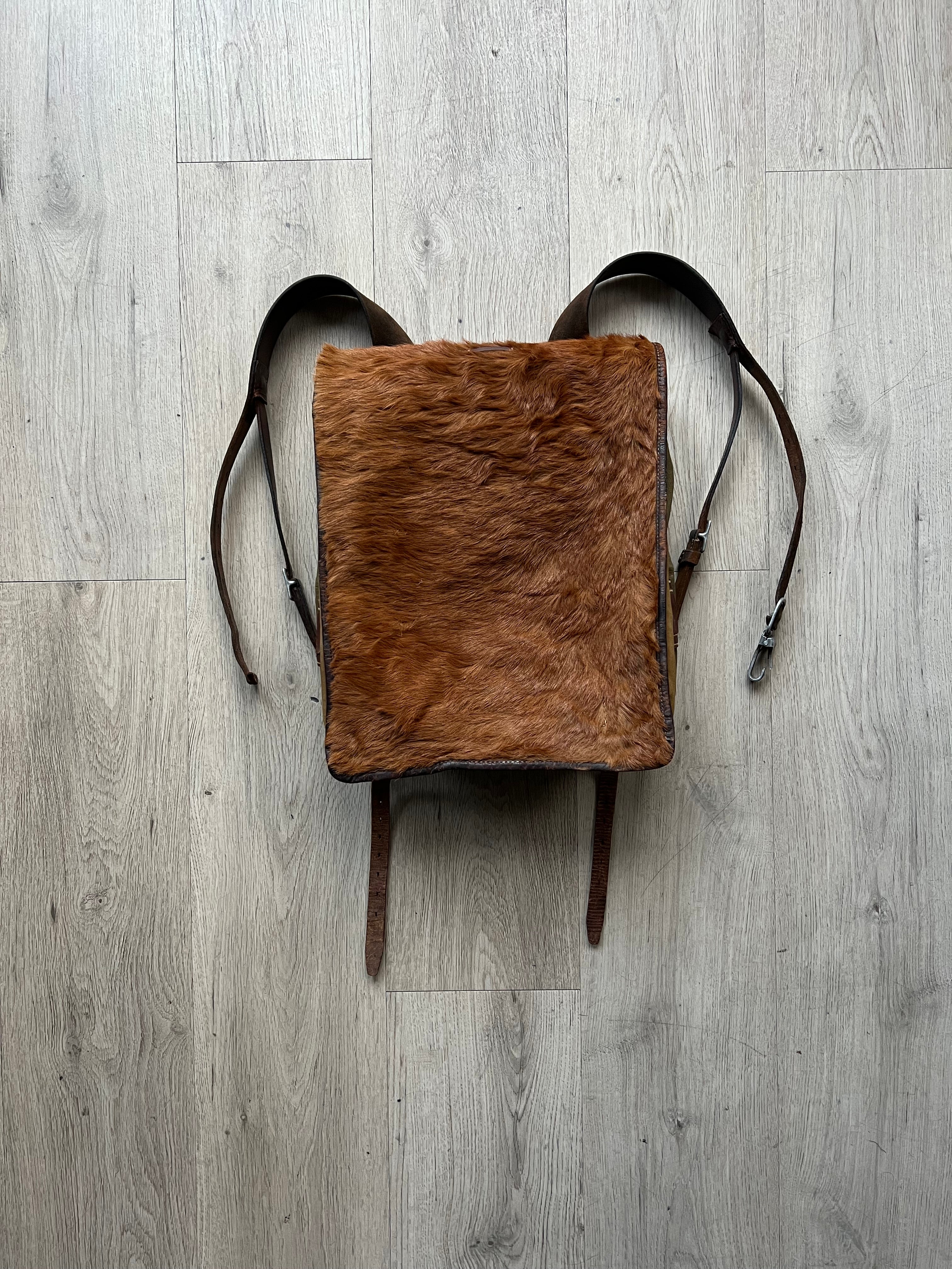 Vintage German Military WW2 "Tornister" M34 Backpack 1936 Wittkop & Co Bielefeld