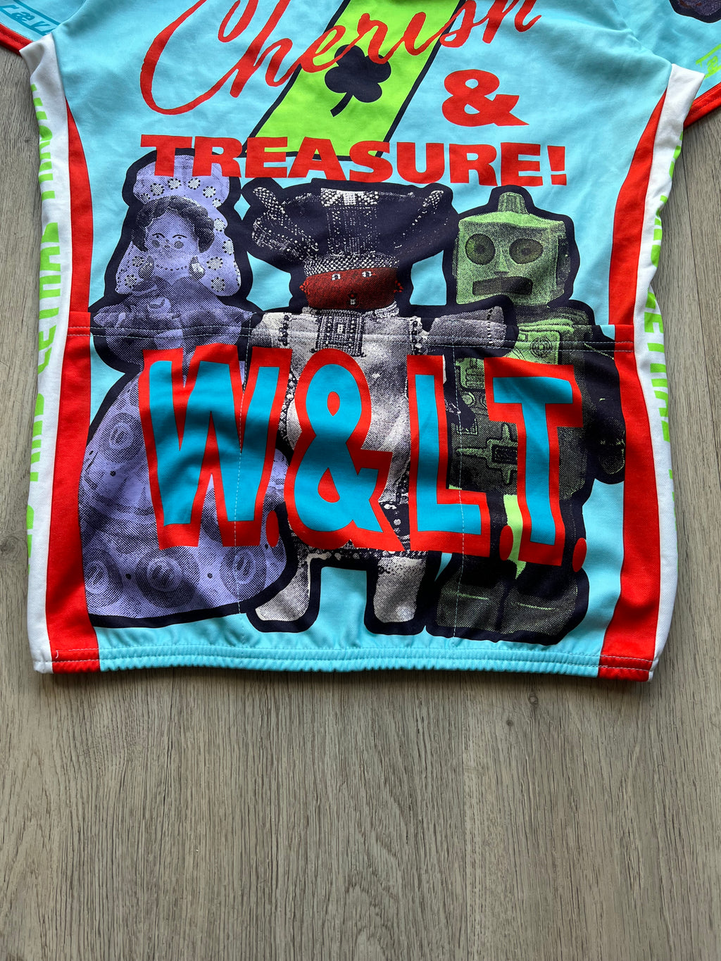 Walter van Beirendonck W and LT Cycling top