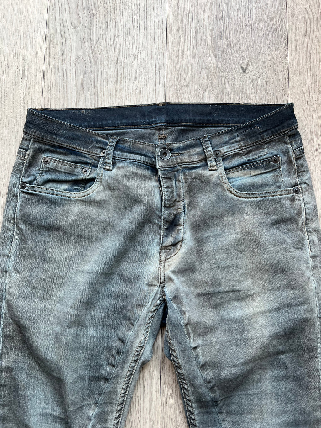 Rick Owens Detroit cut Jeans