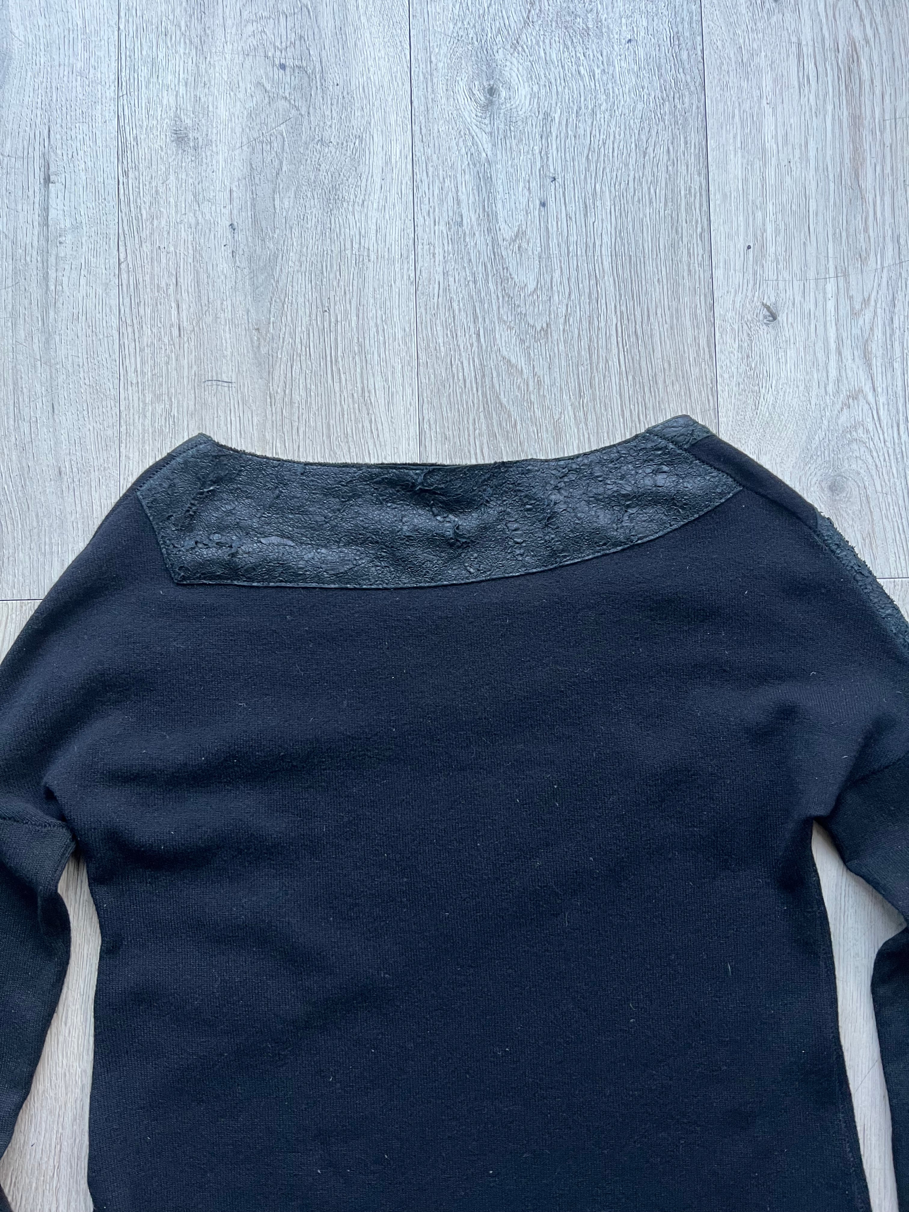 10sei0Otto Blistered Calf Leather Longsleeve