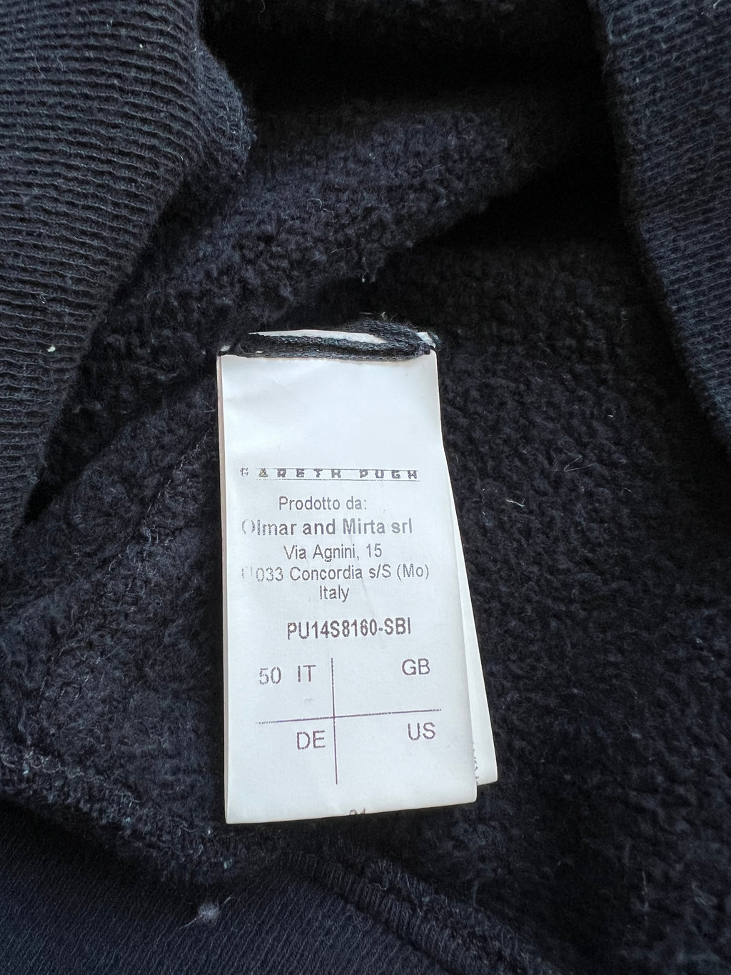 Gareth Pugh Short sleeve Sweatshirt