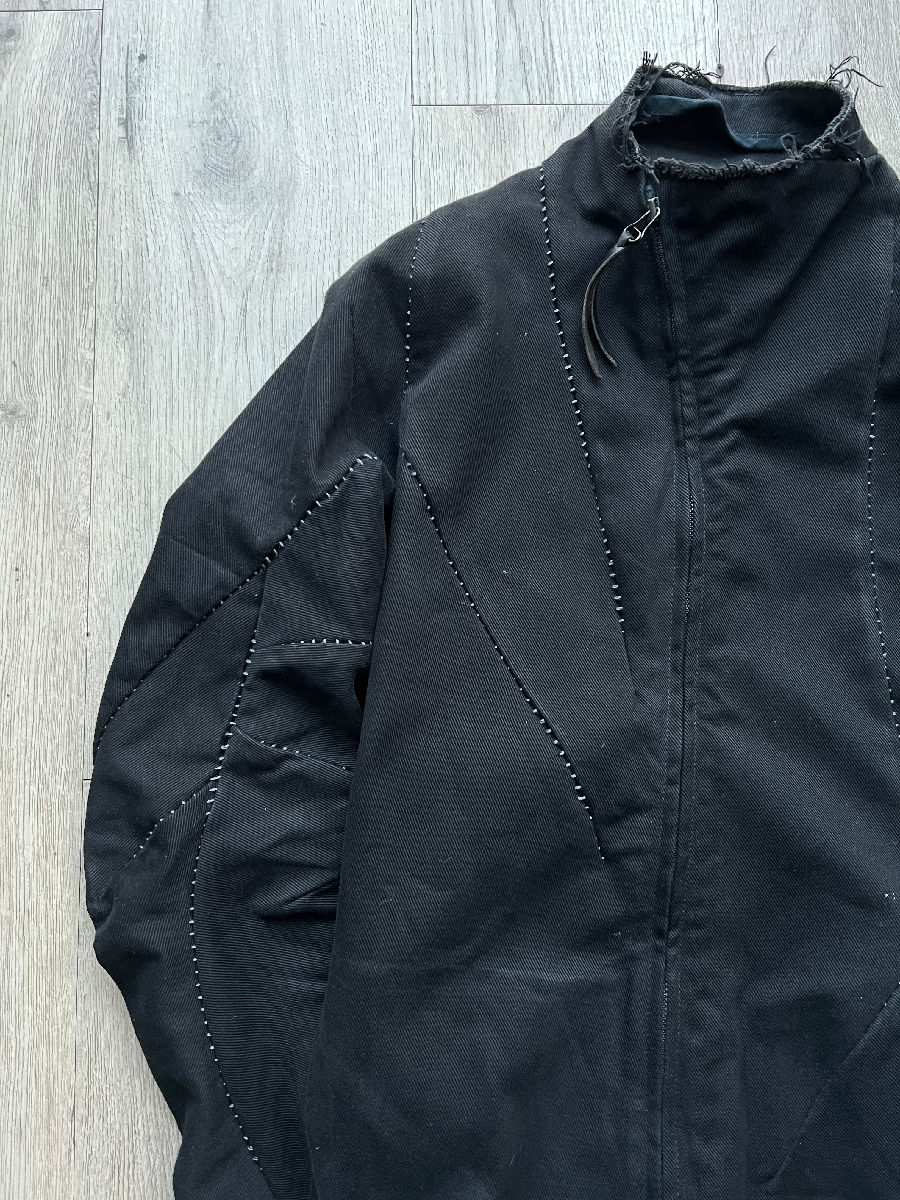 Leon Emanuel Blanck Distortion Aviator Loose Stitch Jacket