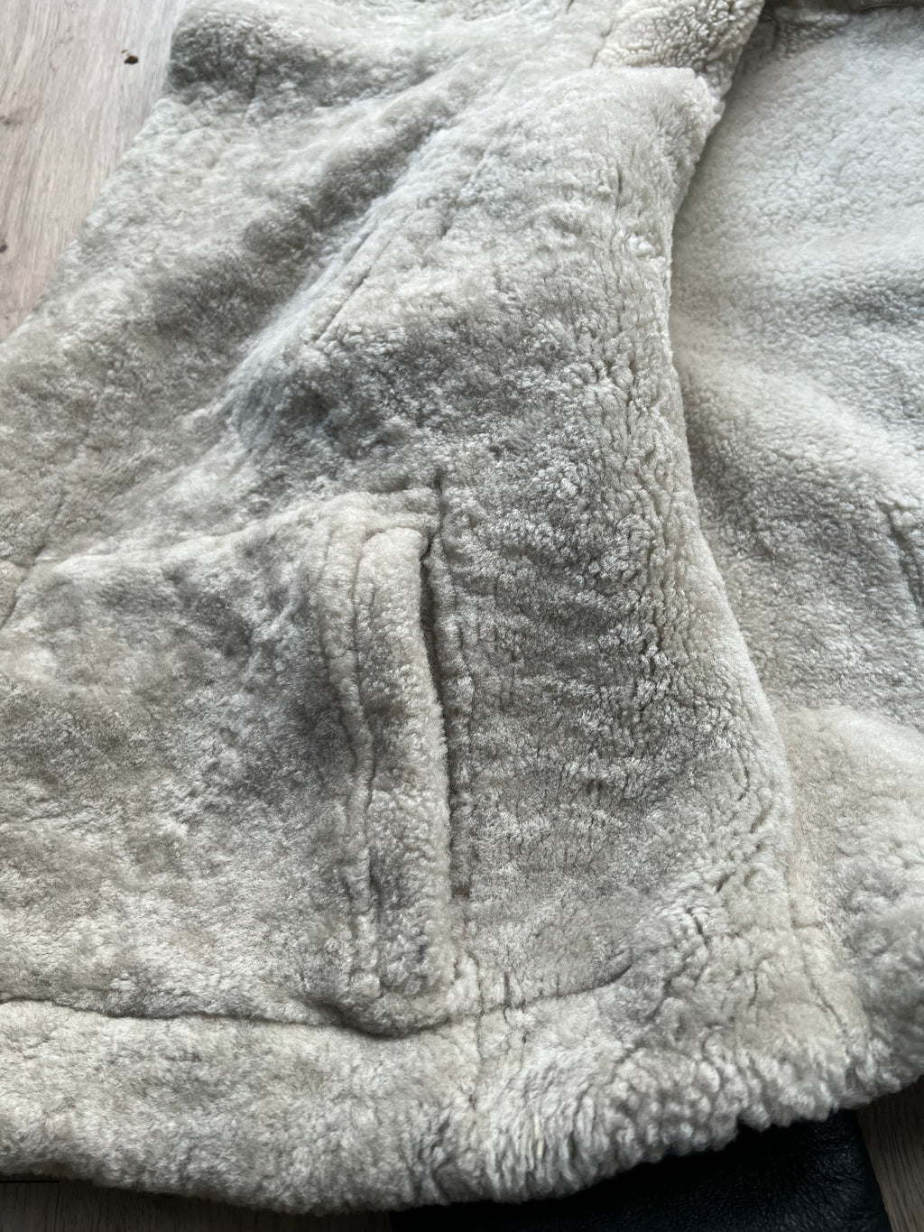 Rick Owens Shearling leather Jacket