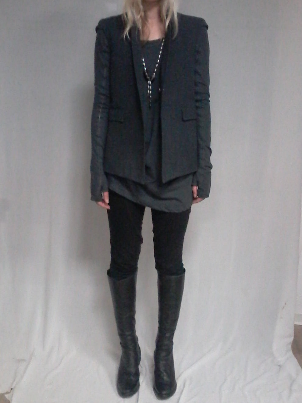 Boris Bidjan Saberi sleeveless Blazer Vest