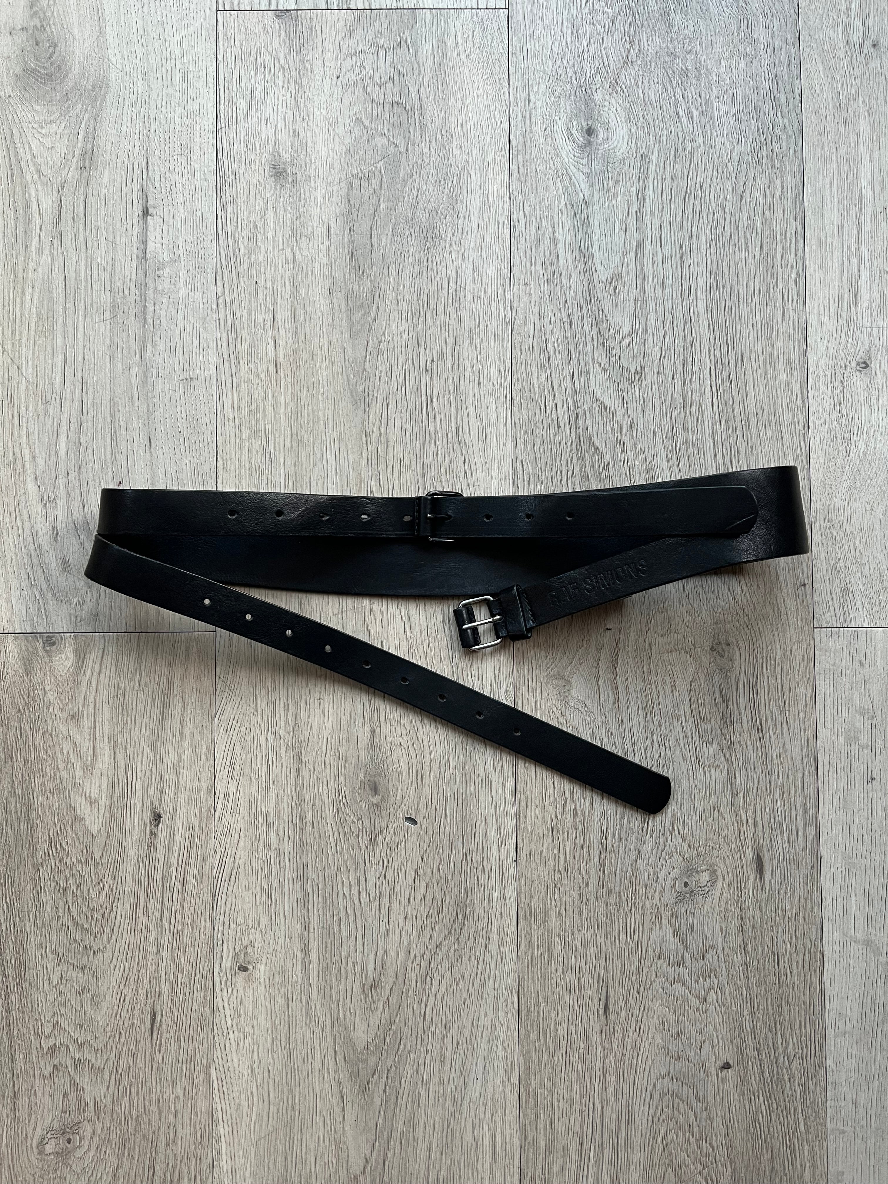 Raf Simons Double belt