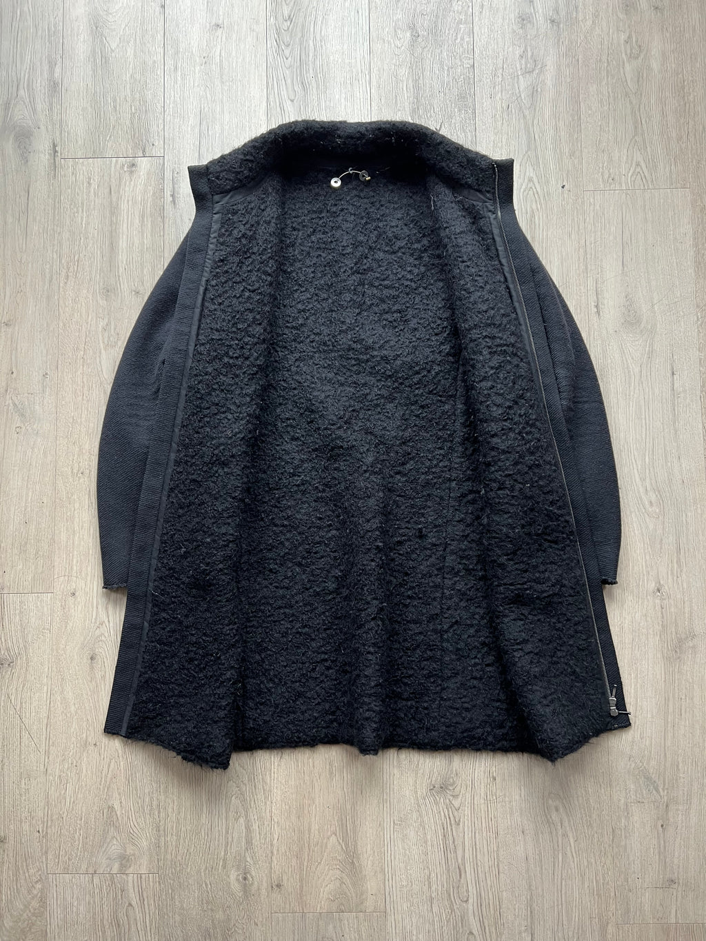Label under constuction Wool Coat
