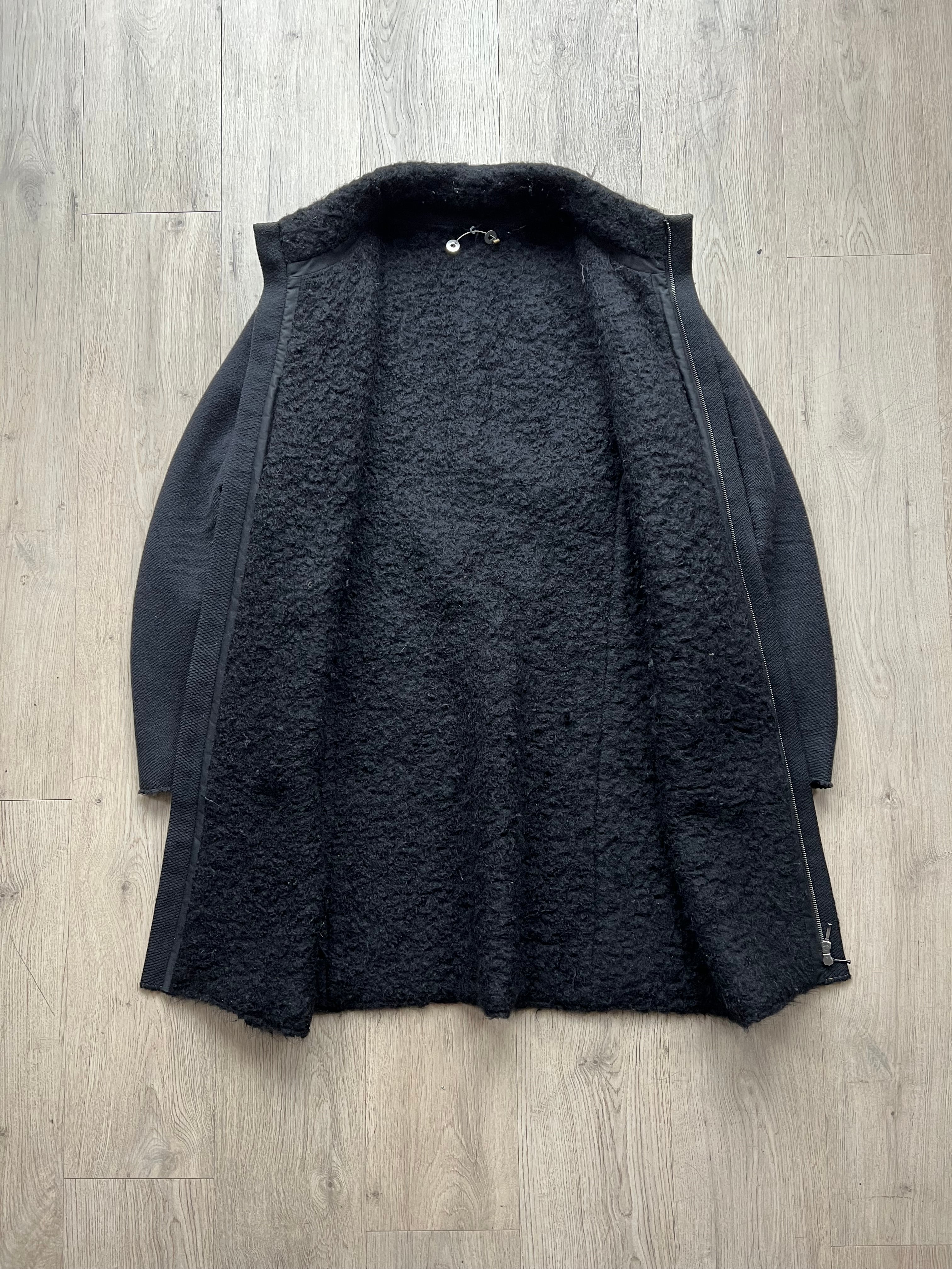 Label under constuction Wool Coat