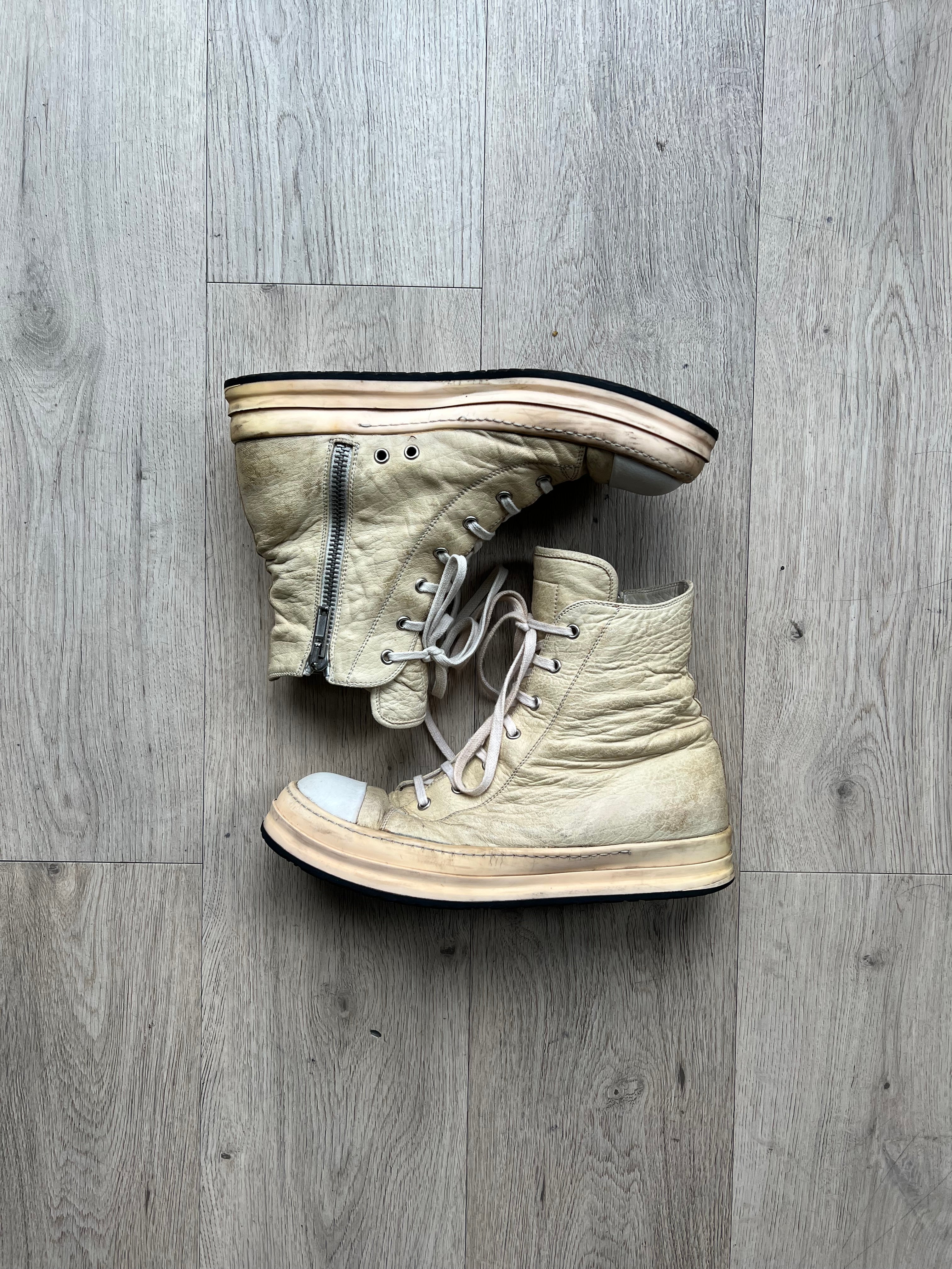 Rick Owens Ramones with Stapled Sole