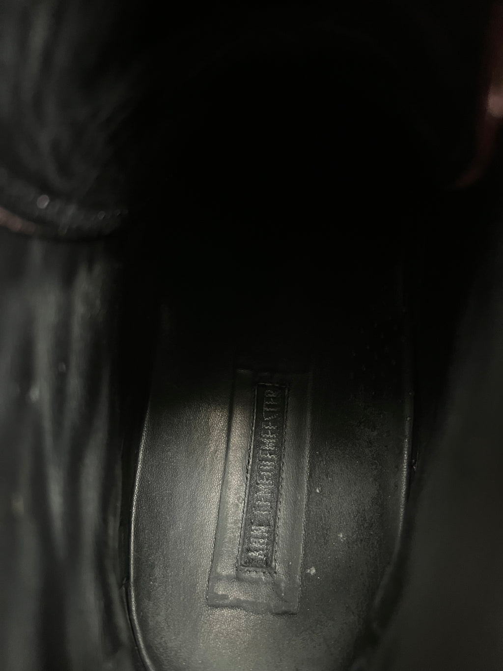 Ann Demeulemeester Suede Sneaker