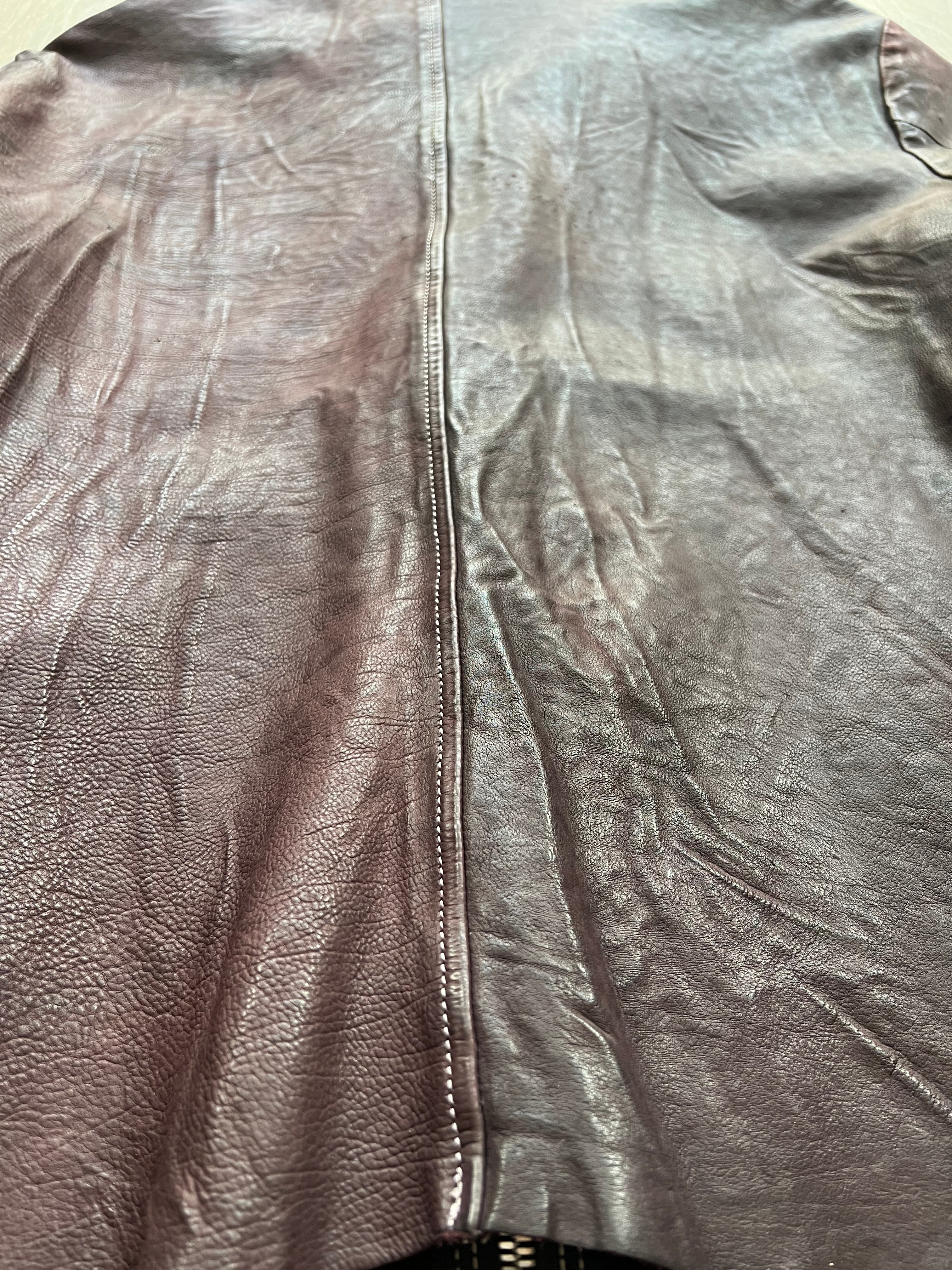 Incarnation leather Jacket unlined