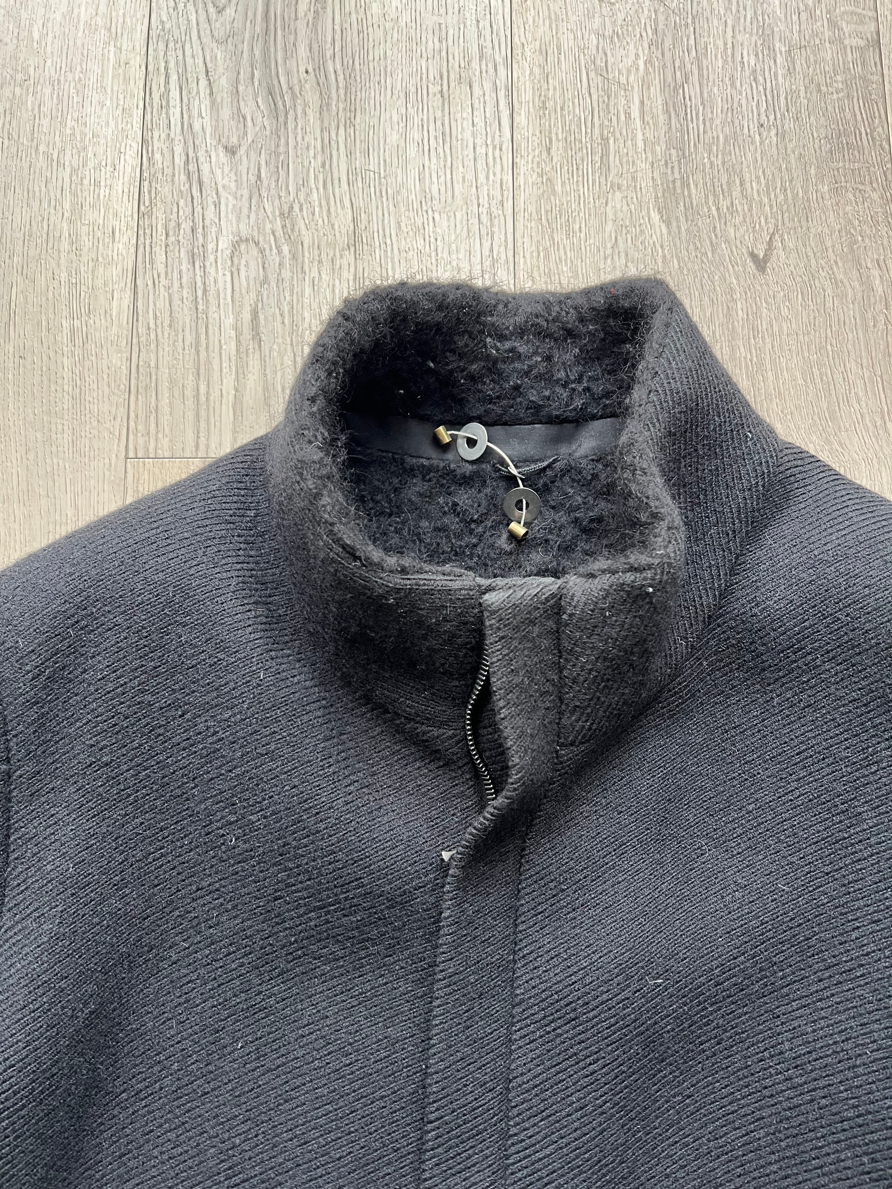 Label under constuction Wool Coat