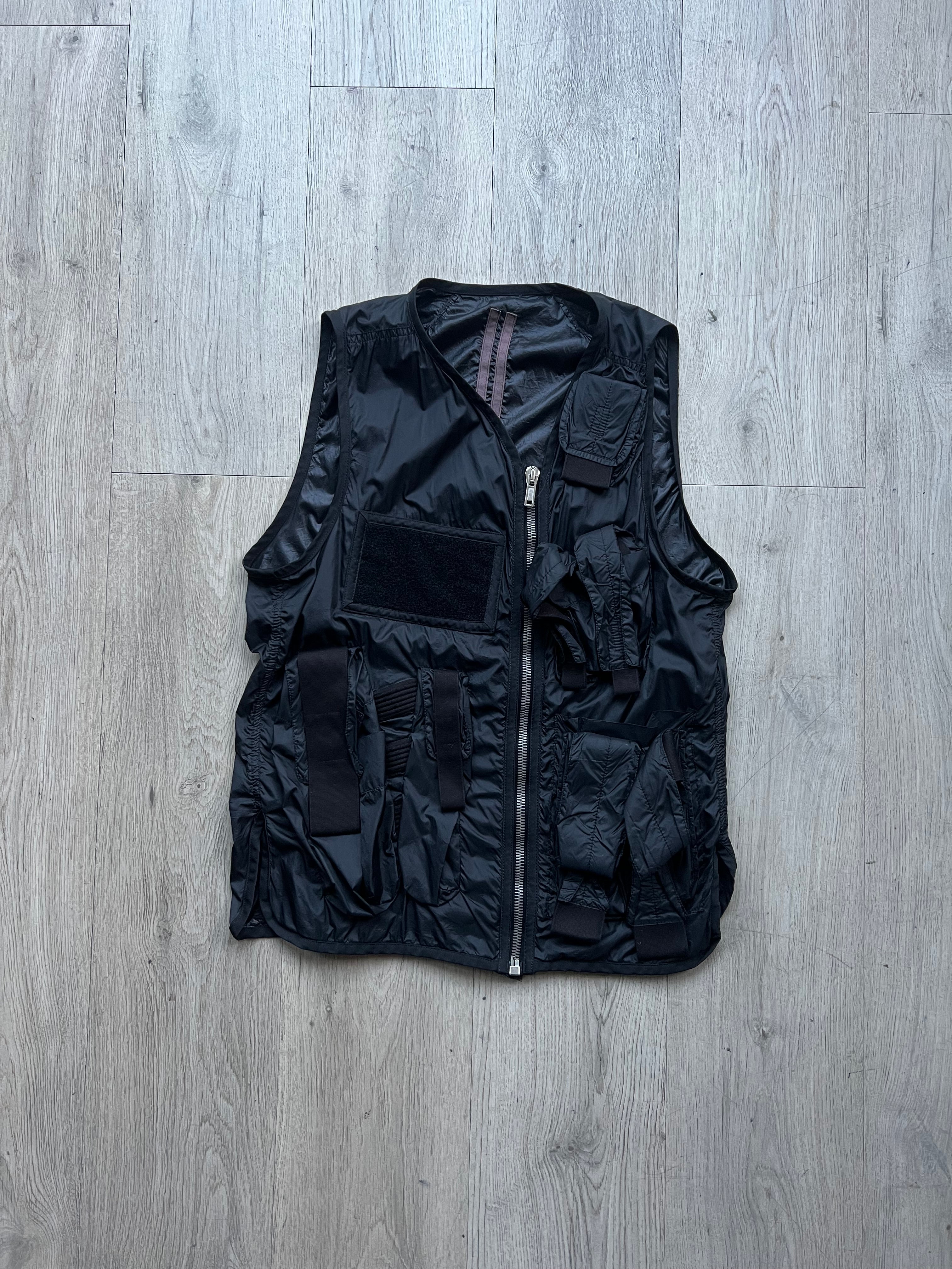 Rick Owens DRKSHDW Tactical Cargo Pocket Vest