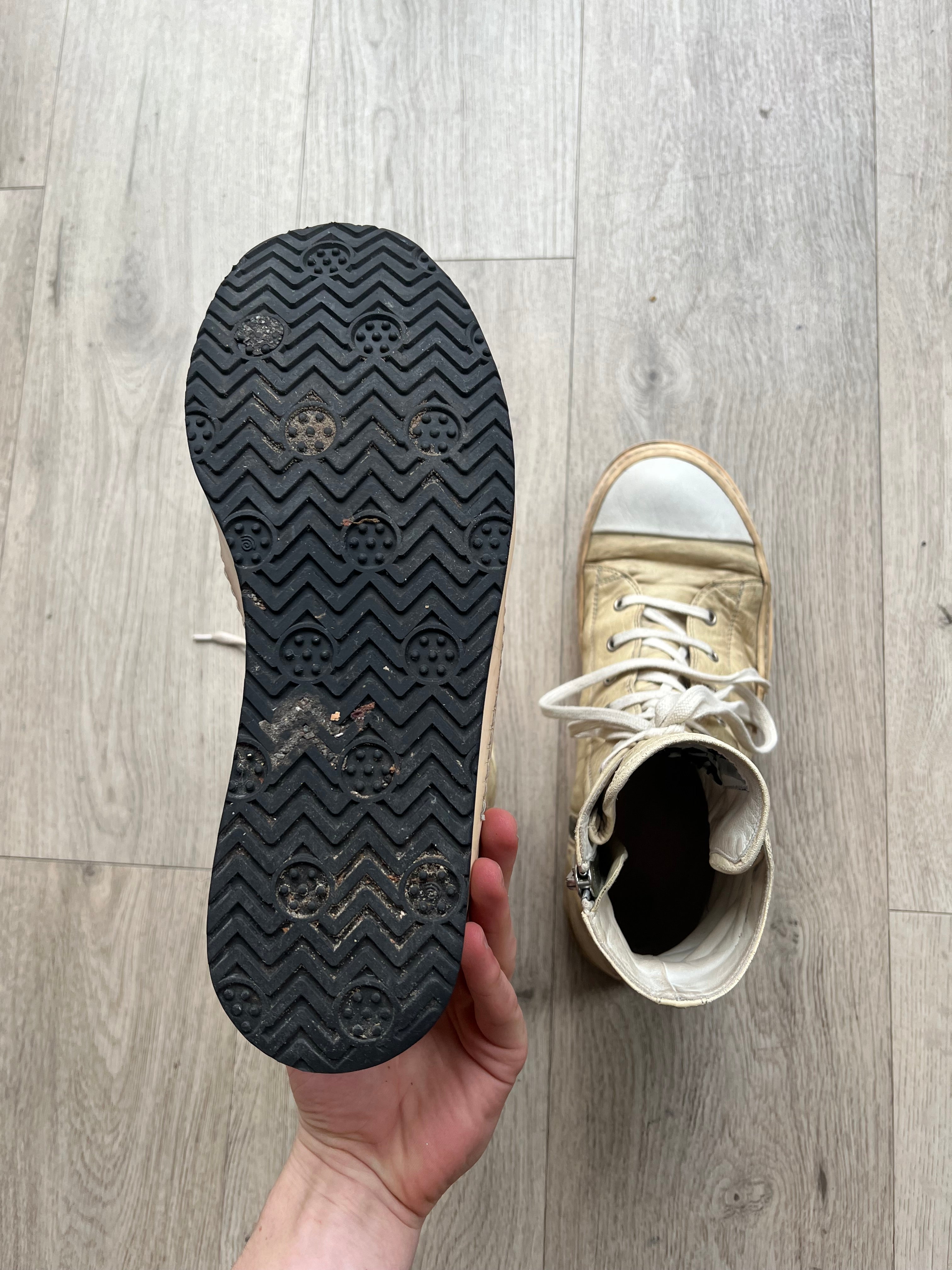 Rick Owens Ramones with Stapled Sole