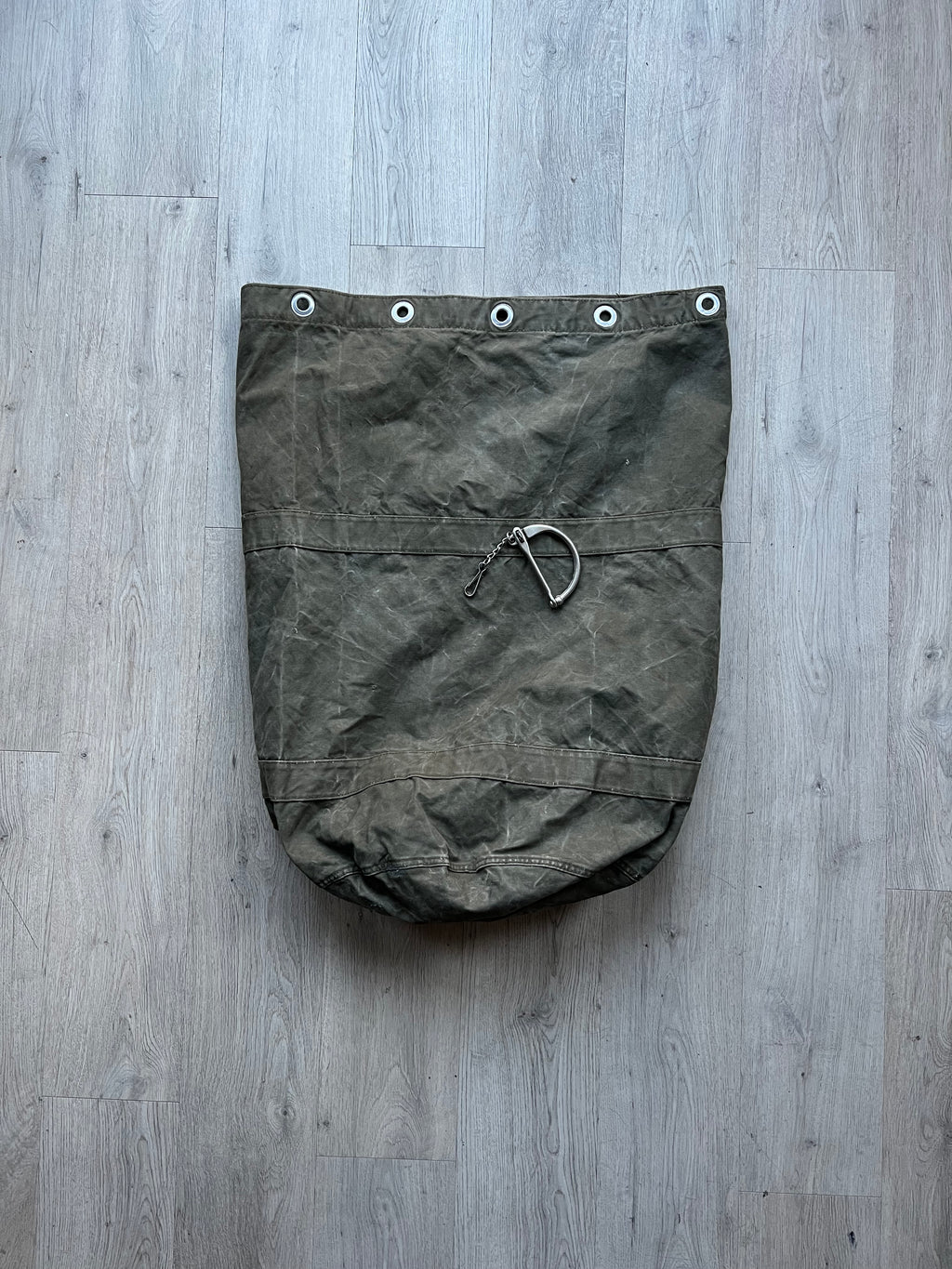 Vintage German Military Backpack "Seesack"