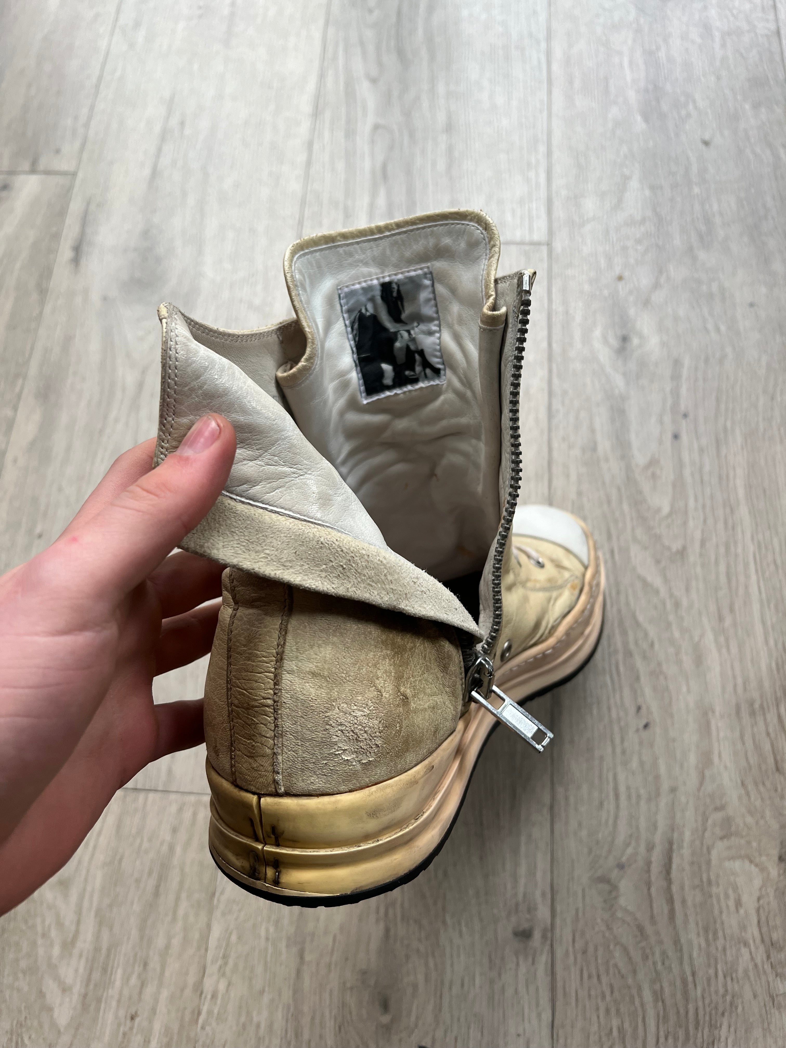 Rick Owens Ramones with Stapled Sole