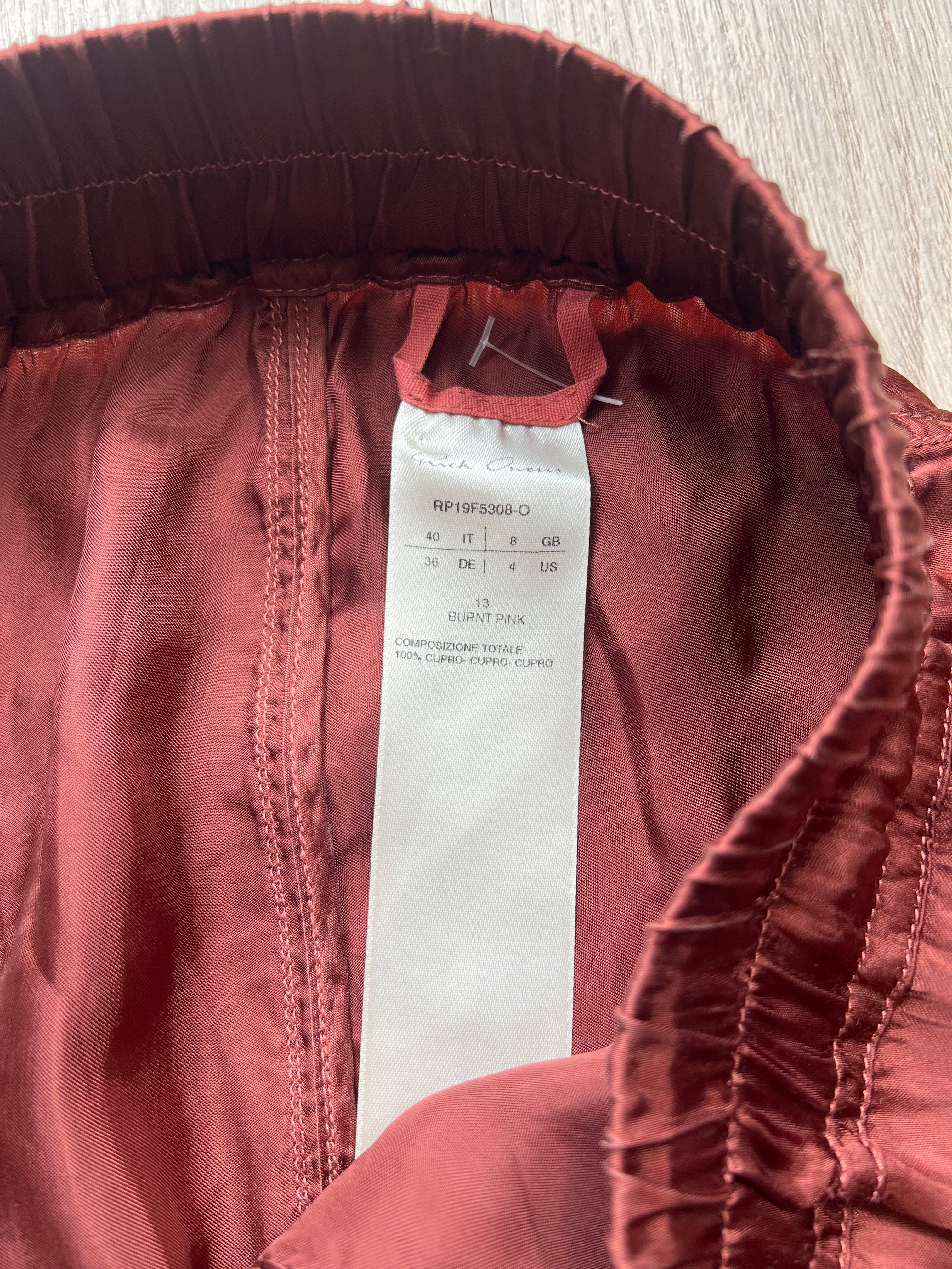 Rick Owens Low Crotch 3/4 Pants