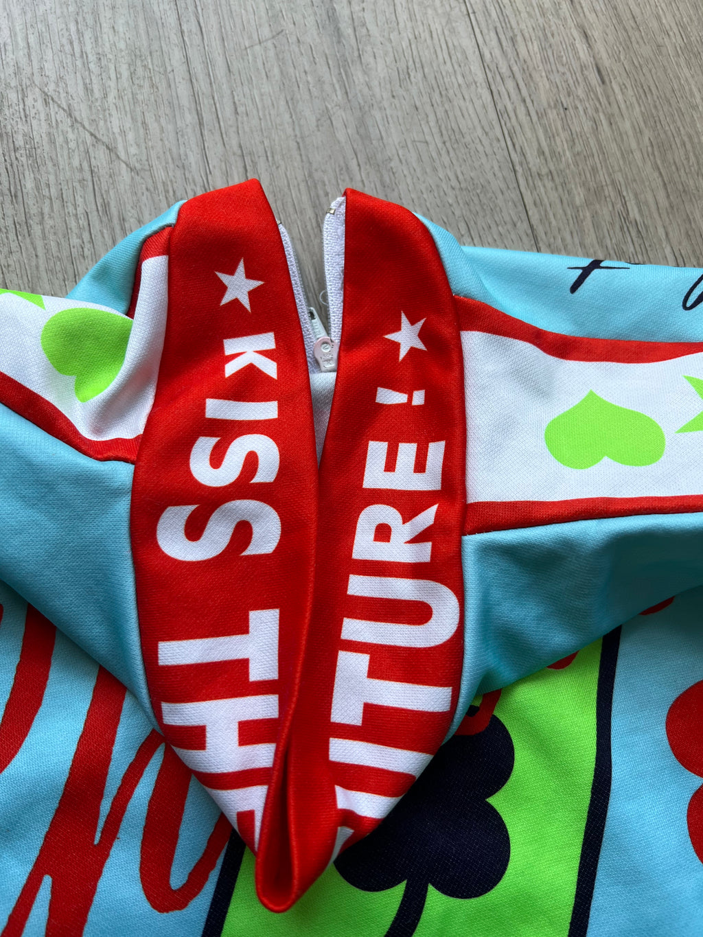 Walter van Beirendonck W and LT Cycling top