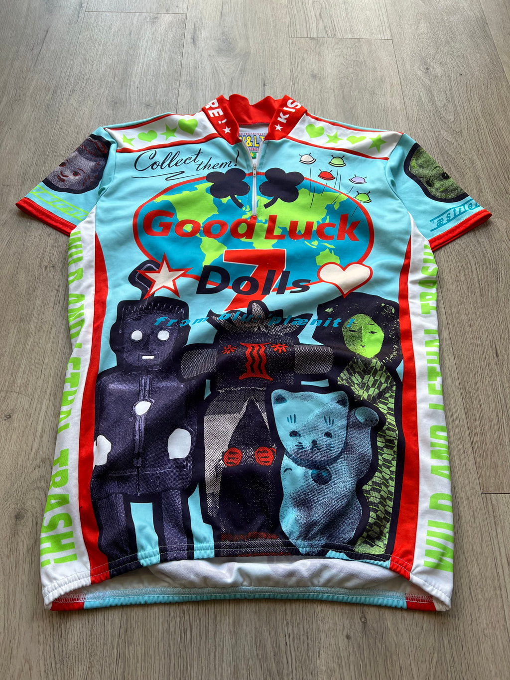 Walter van Beirendonck W and LT Cycling top