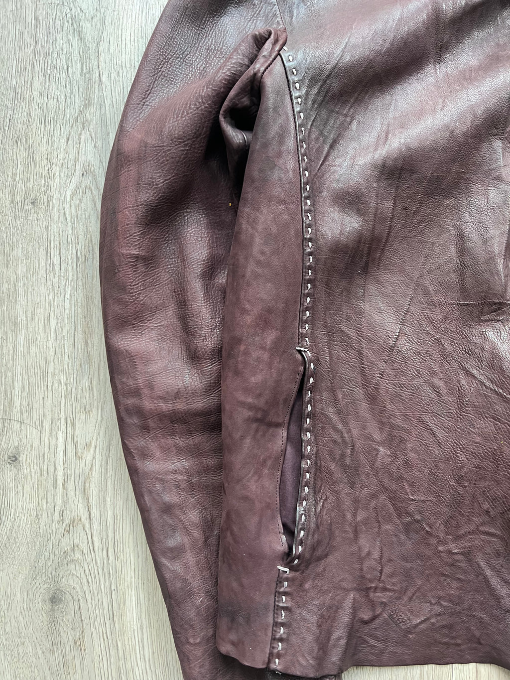 Incarnation leather Jacket unlined