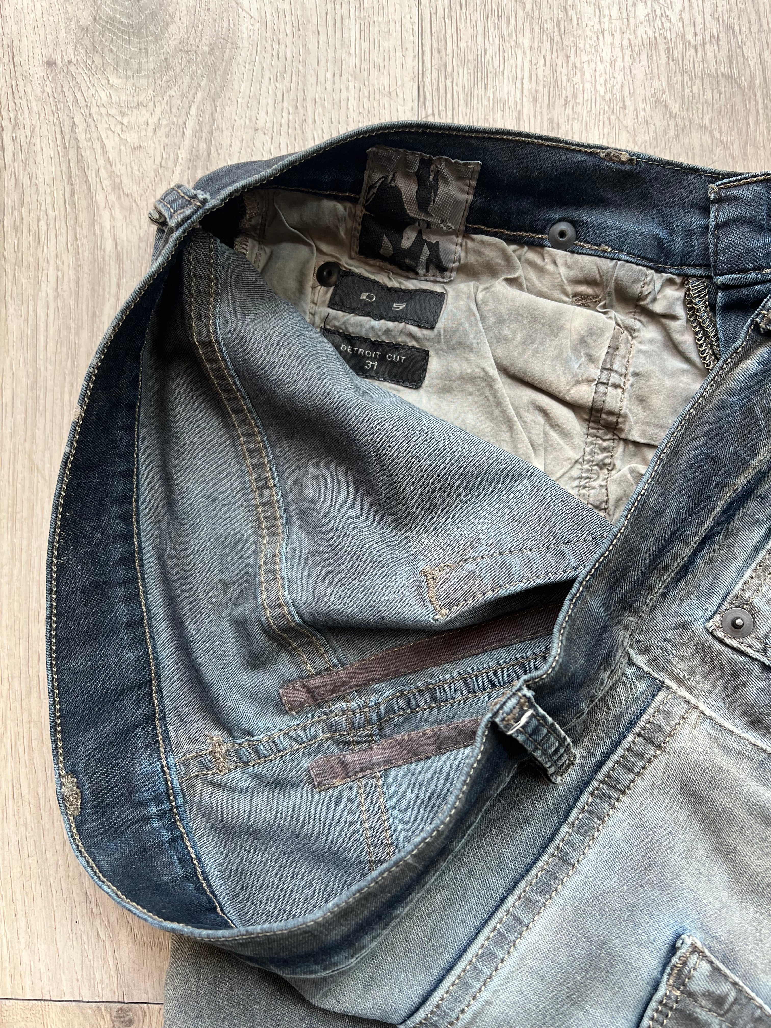 Rick Owens Detroit cut Jeans