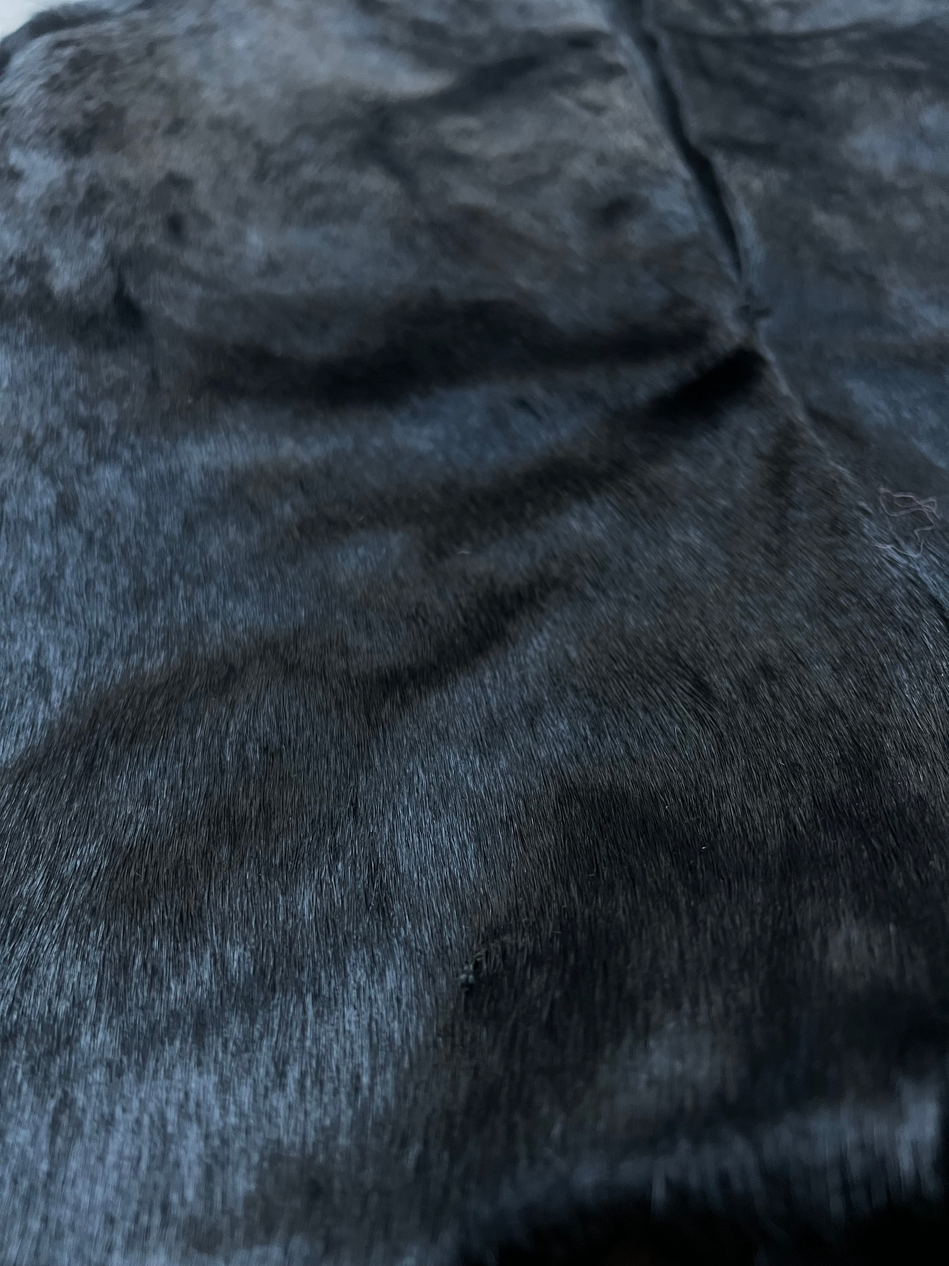 Boris Bidjan Saberi Pony Hair Low Crotch Shorts