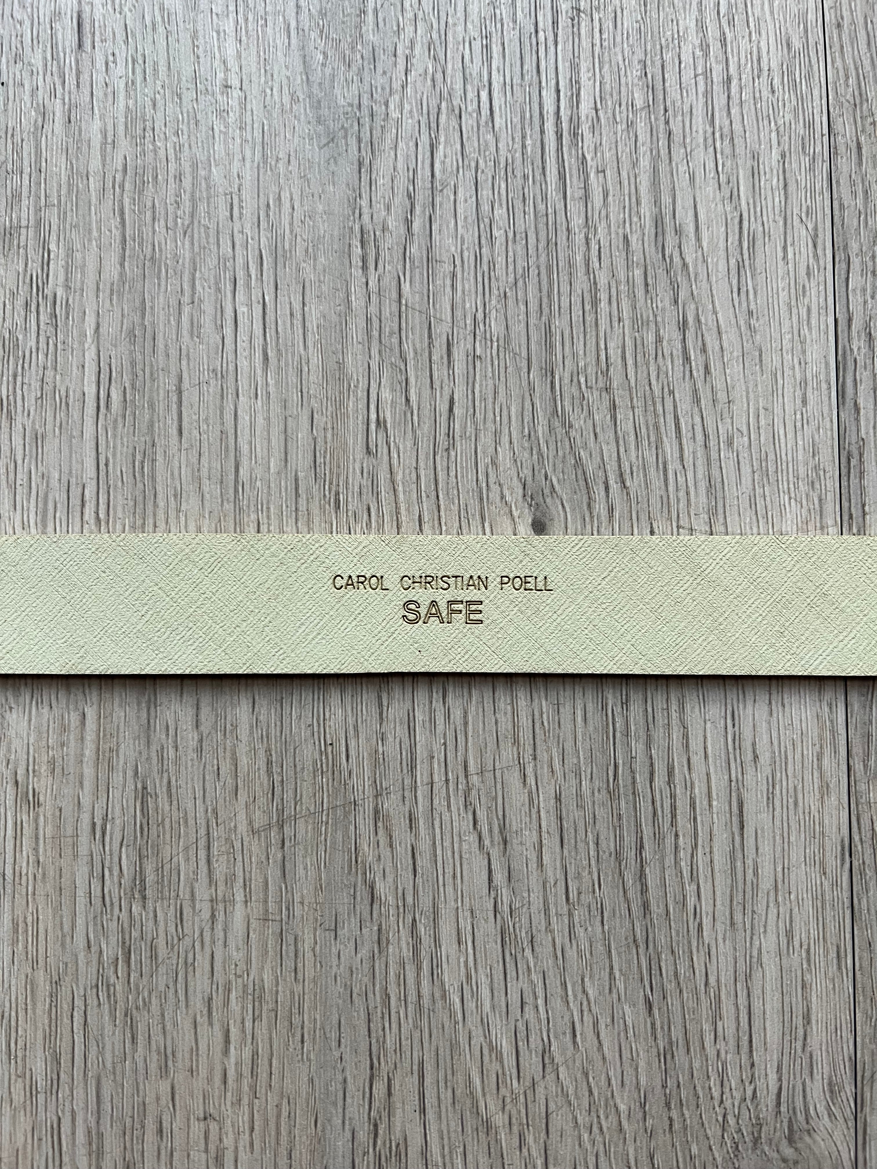 Carol Christian Poell Rubber belt
