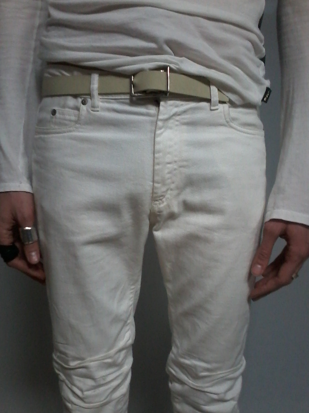 Carol Christian Poell Rubber belt