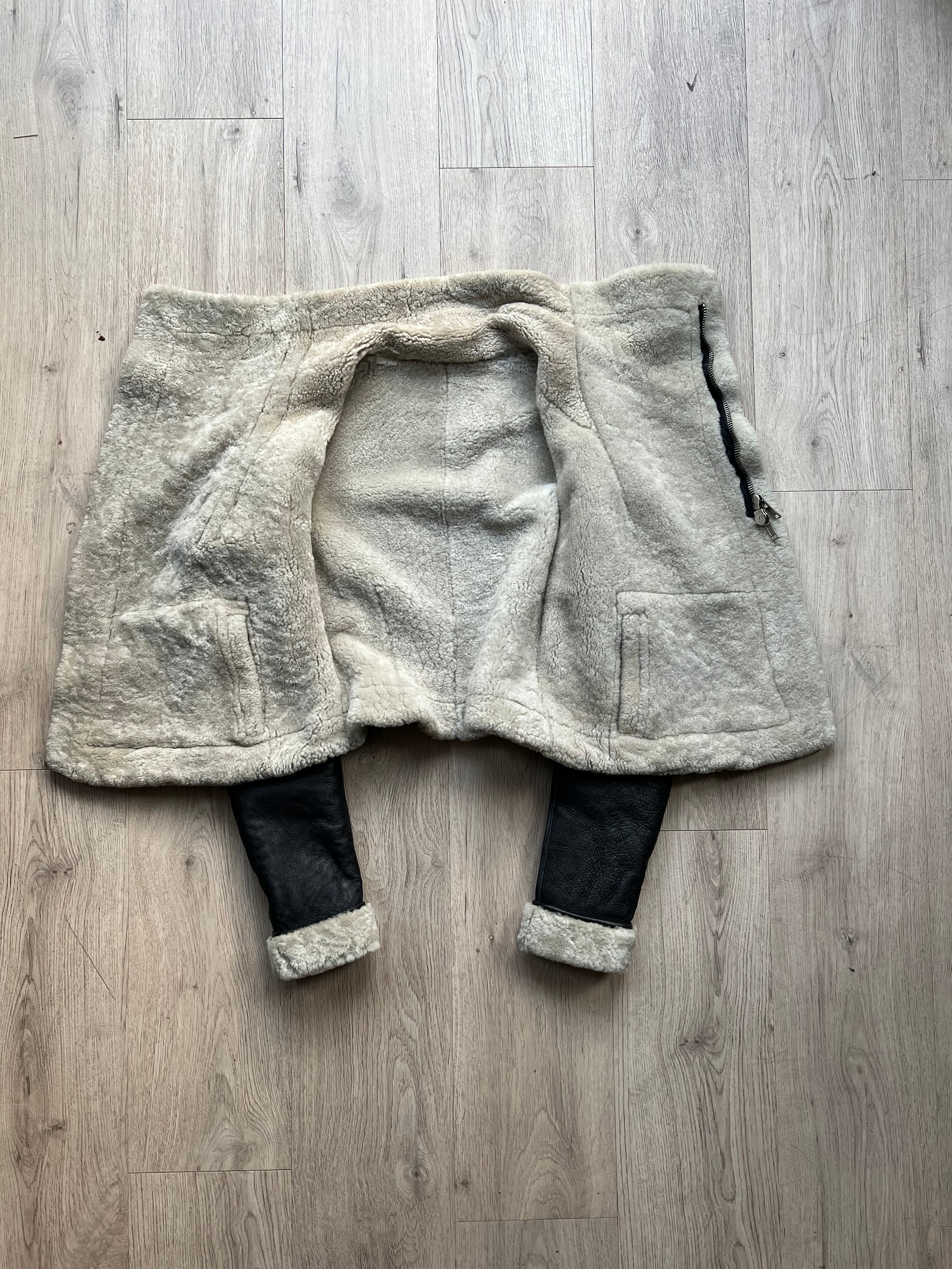 Rick Owens Shearling leather Jacket