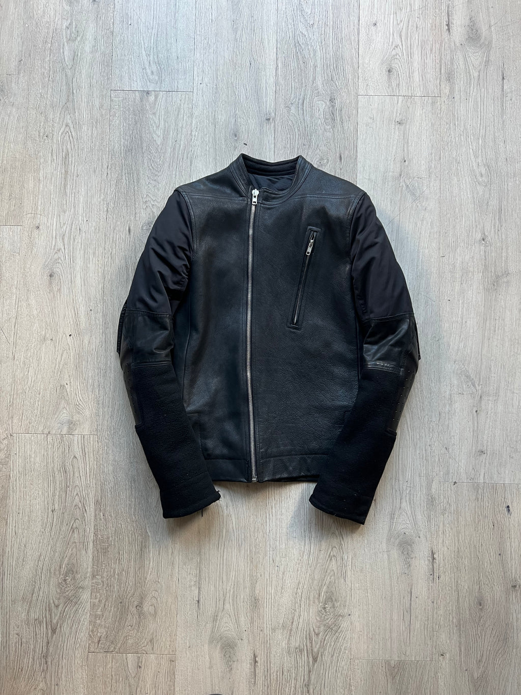 Rick Owens Down Filled leather Jacket