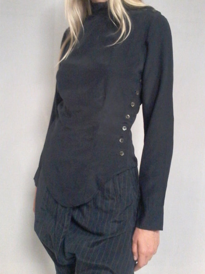 Paul Harnden Fencing Silk Shirt