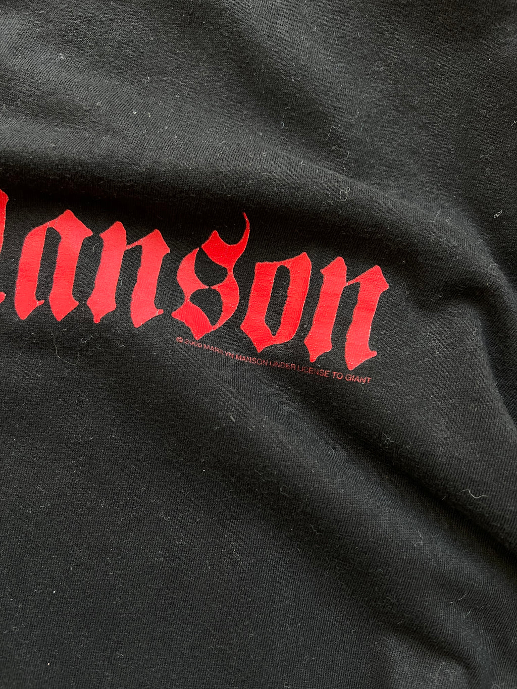 Marilyn Manson Merch 2000