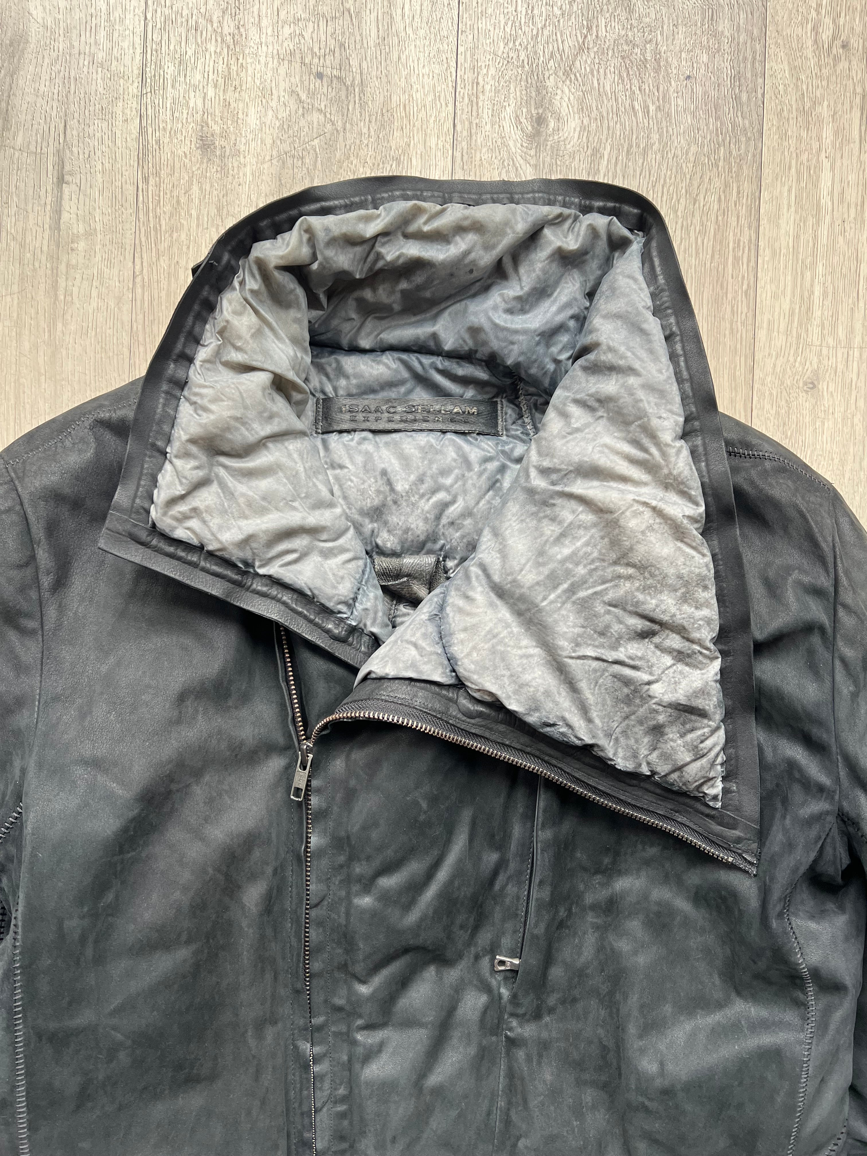 Isaac Sellam Leather jacket with down filling
