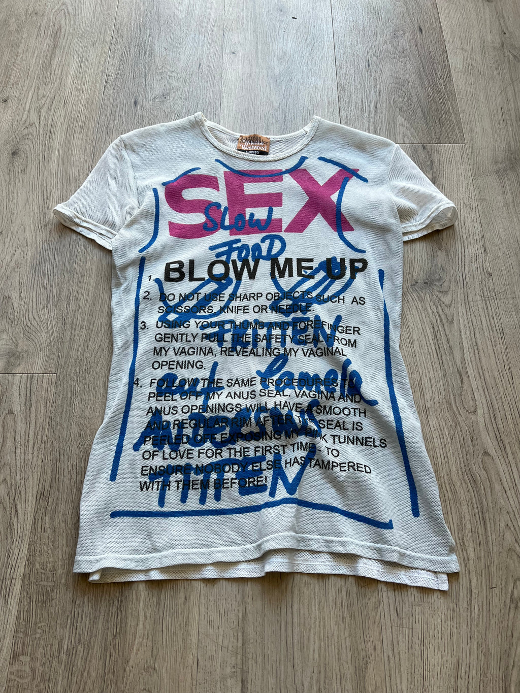 Vivienne Westwood SEX Mesh T-Shirt