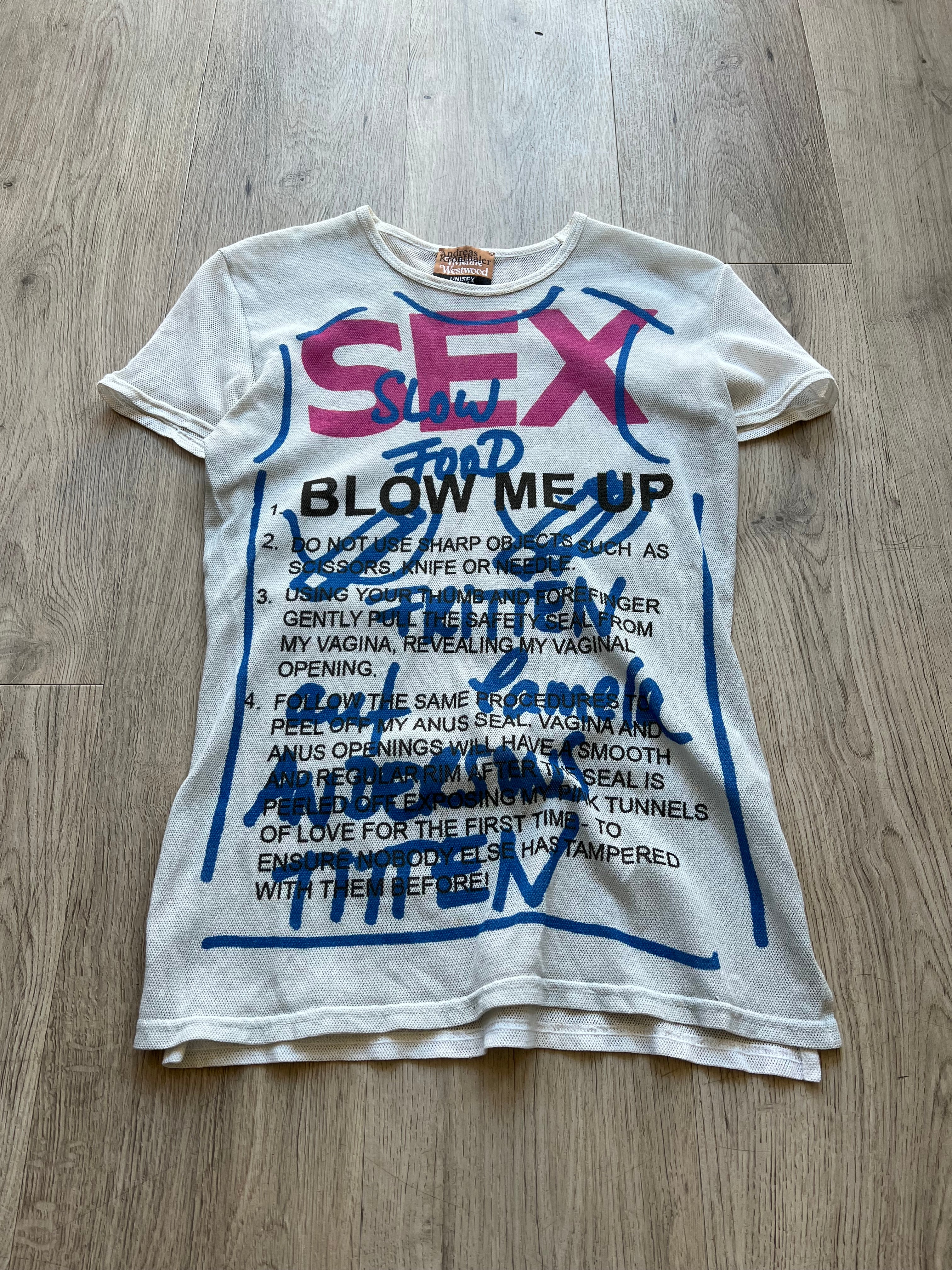 Vivienne Westwood SEX Mesh T-Shirt