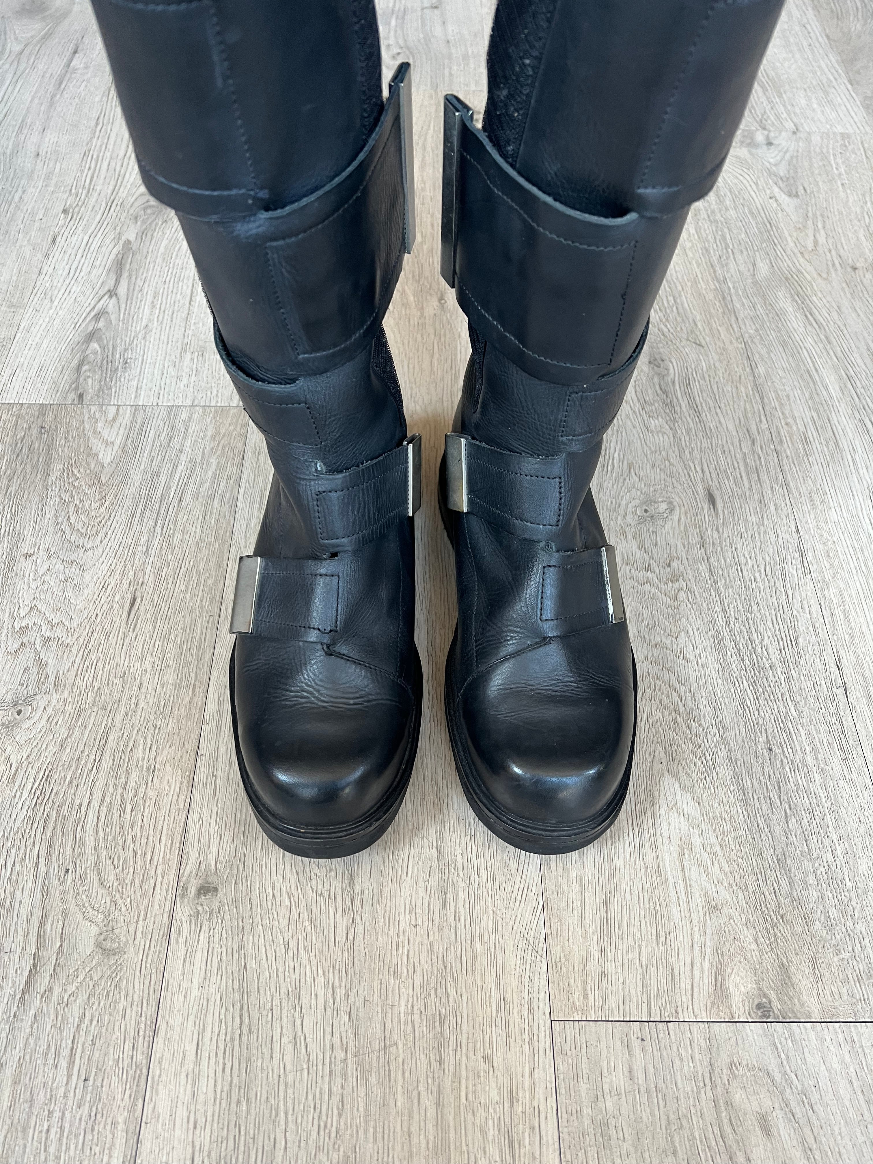 Dirk Bikkembergs Kneehigh Velcro Boots